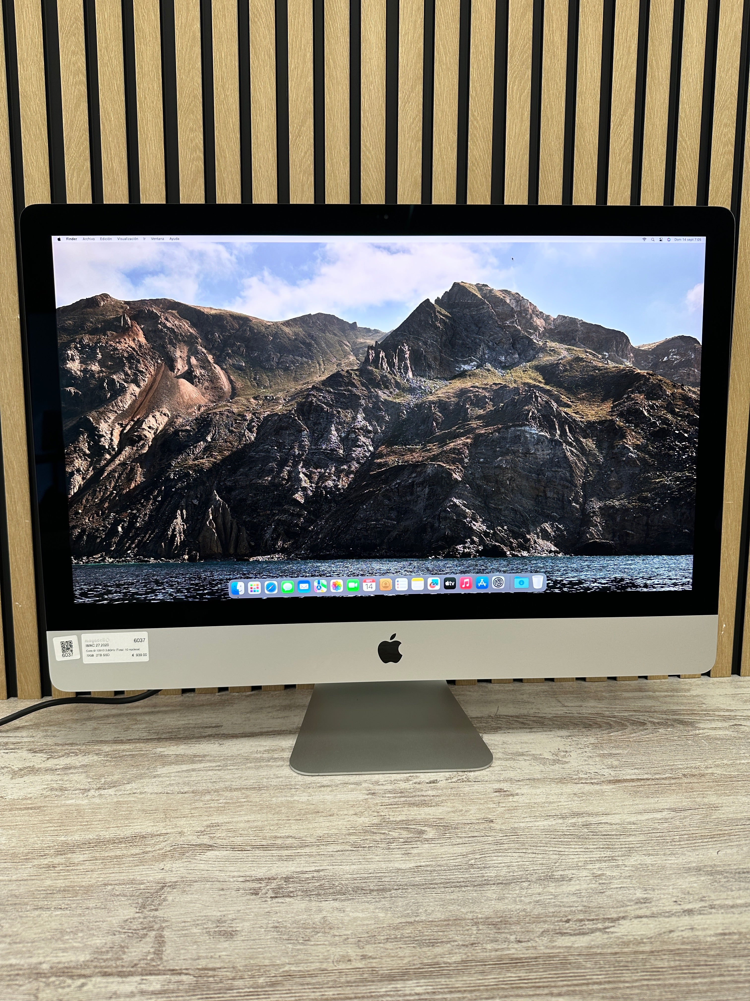 iMac 27" 2020 i9 72gb 2tb SSD
