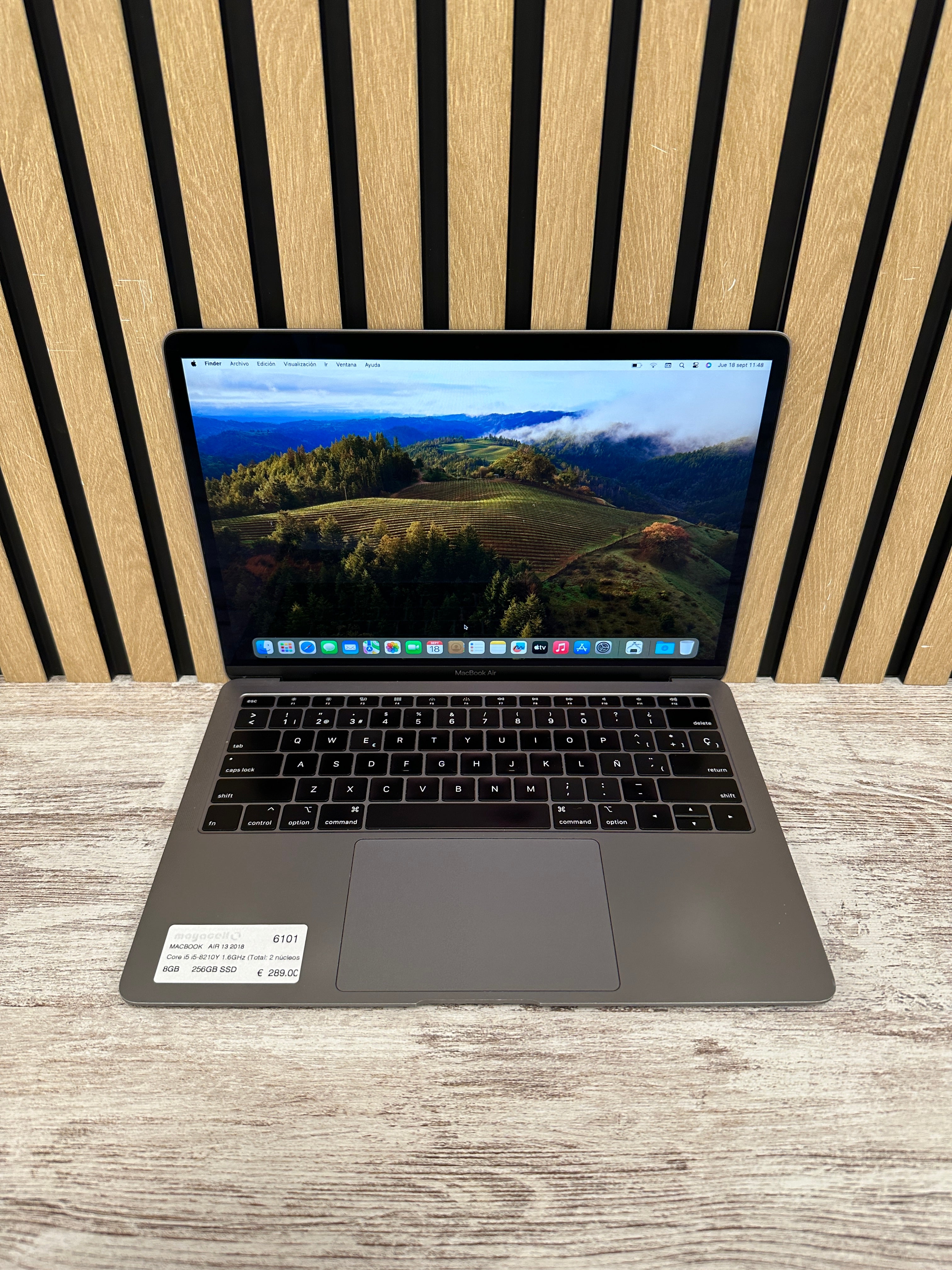 MacBook Air 13" 2018 i5 8gb 256gb SSD