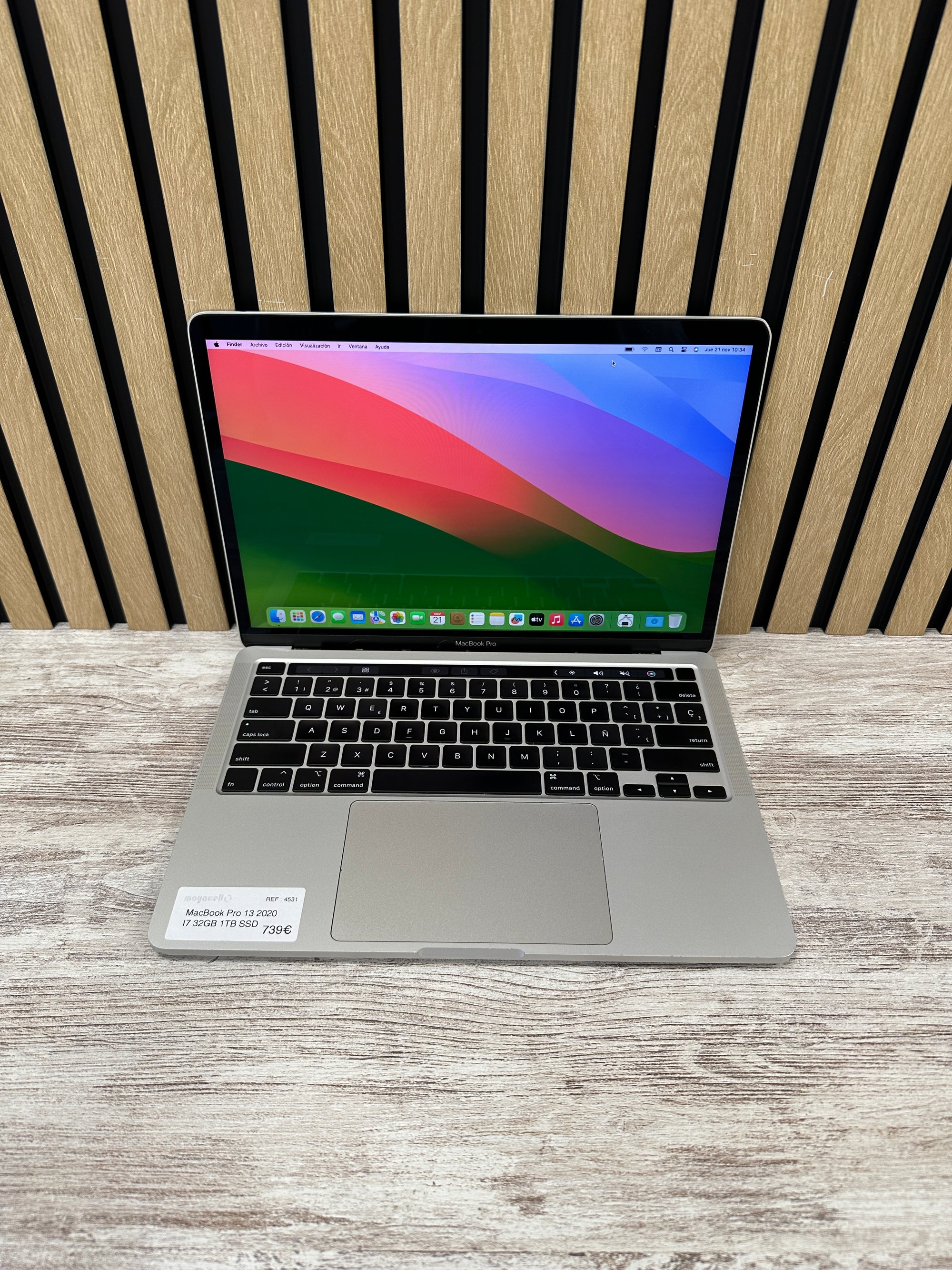 MacBook Pro 13" 2020 i7 32gb 1tb SSD