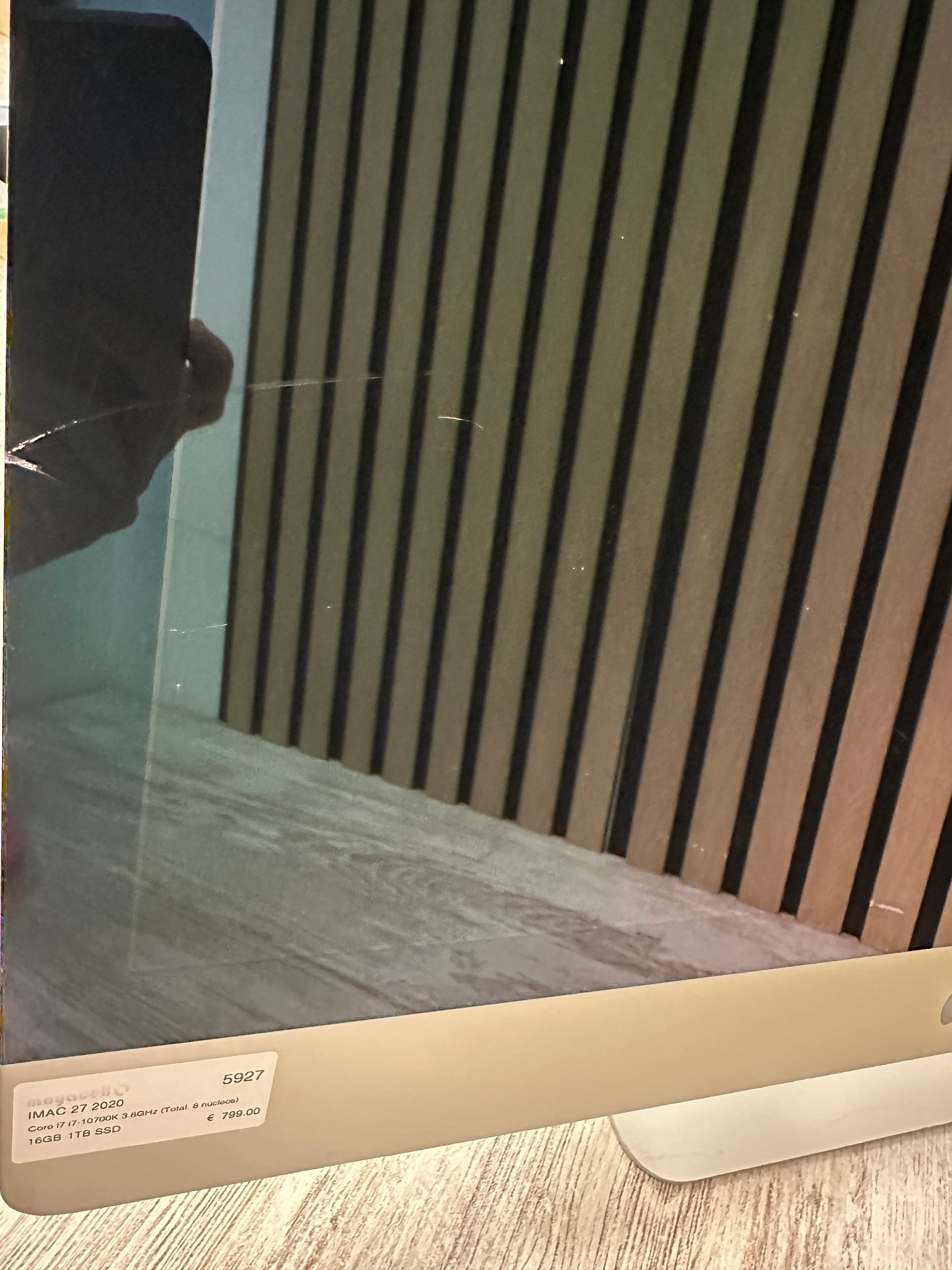 iMac 27" 2020 i7 16gb 1tb SSD
