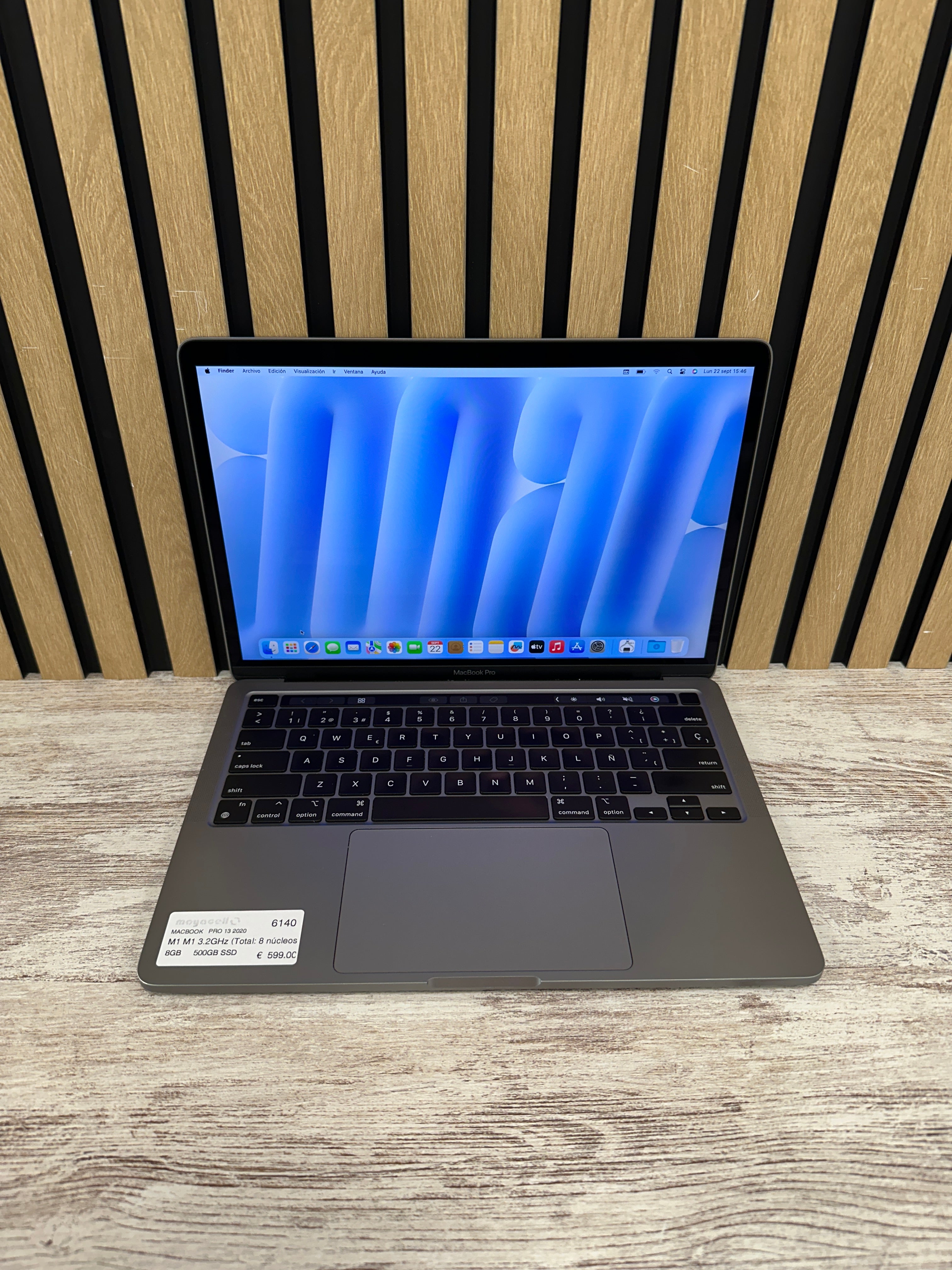 MacBook Pro 13" 2020 M1 8gb 500gb SSD
