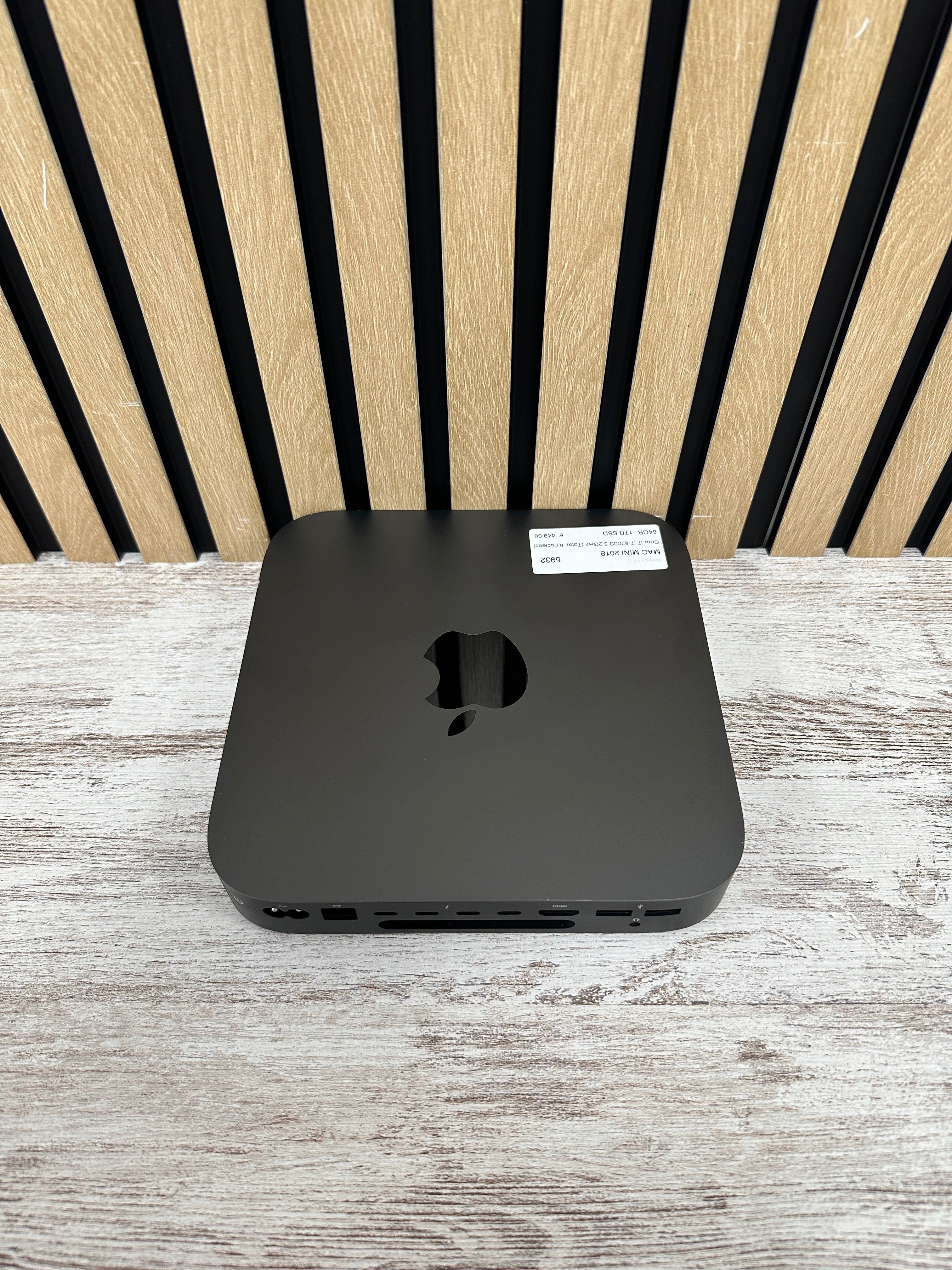 Mac Mini 2018 i7 64gb 1tb SSD