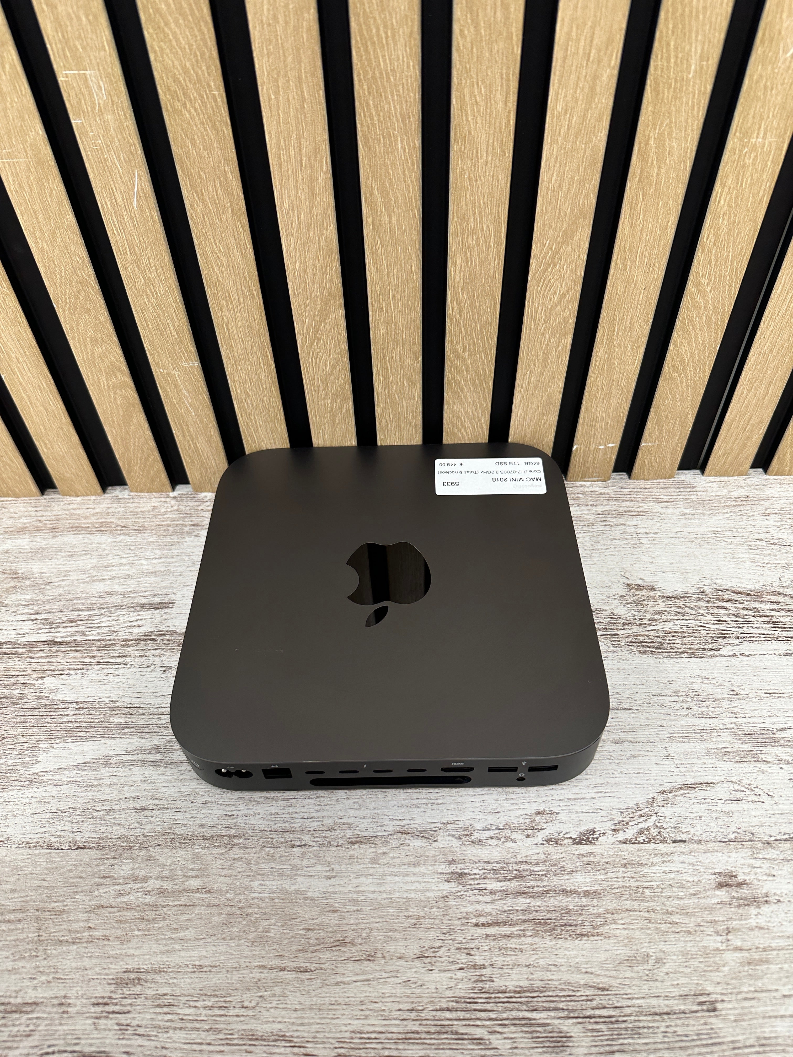 Mac Mini 2018 i7 64gb 1tb SSD