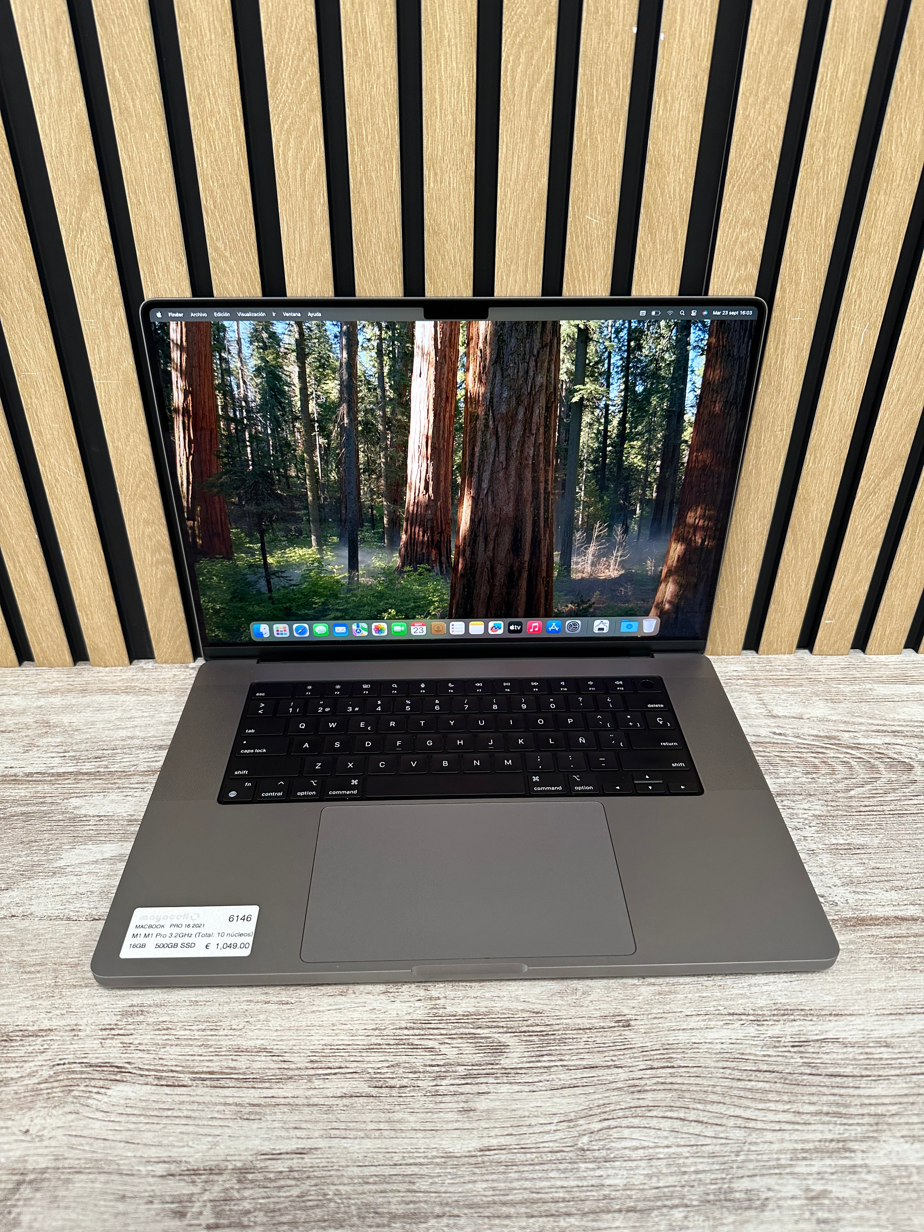 MacBook Pro 16" 2021 M1 PRO 16gb 500gb SSD
