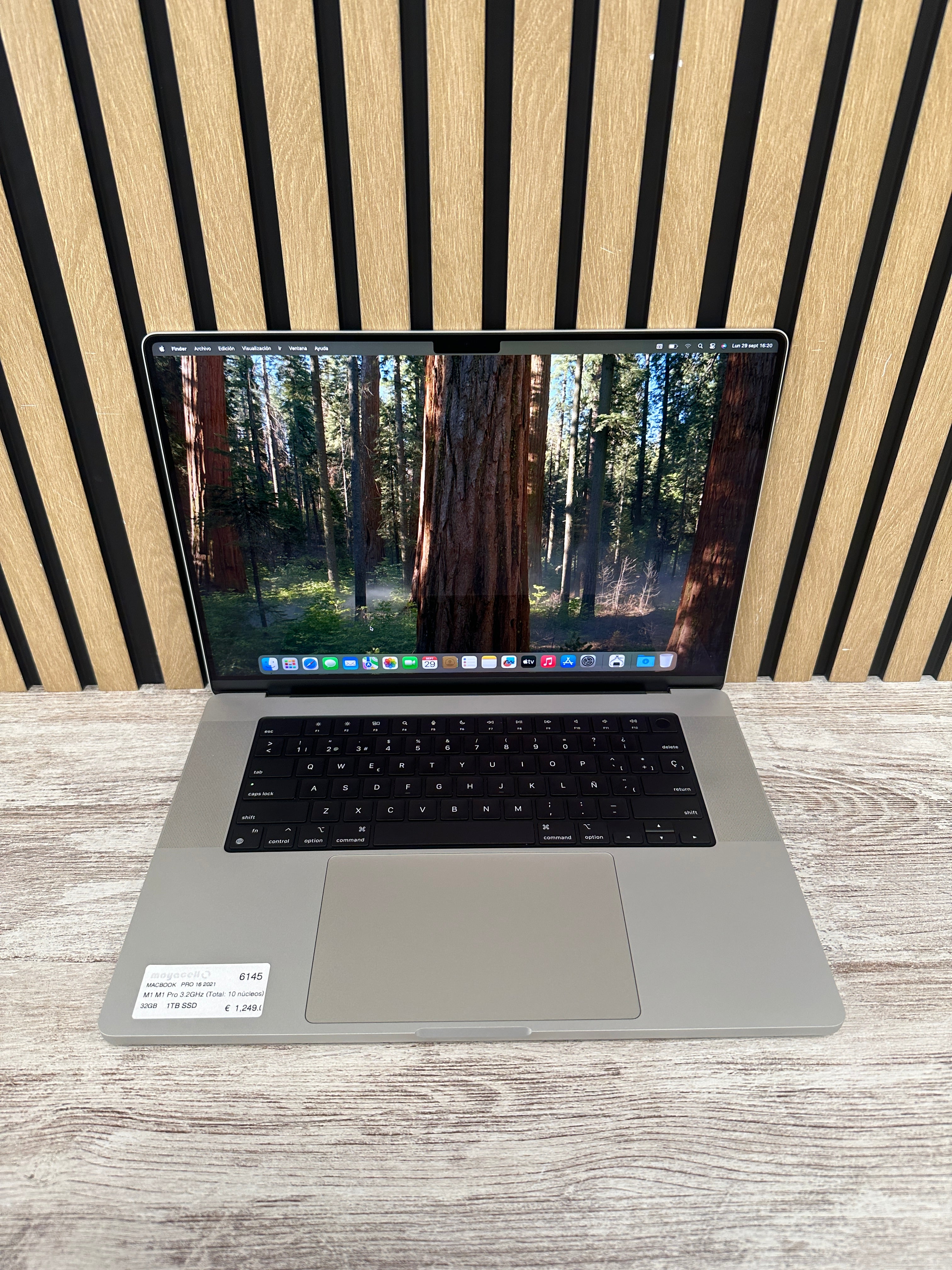 MacBook Pro 16" 2021 M1 PRO 32gb 1tb SSD
