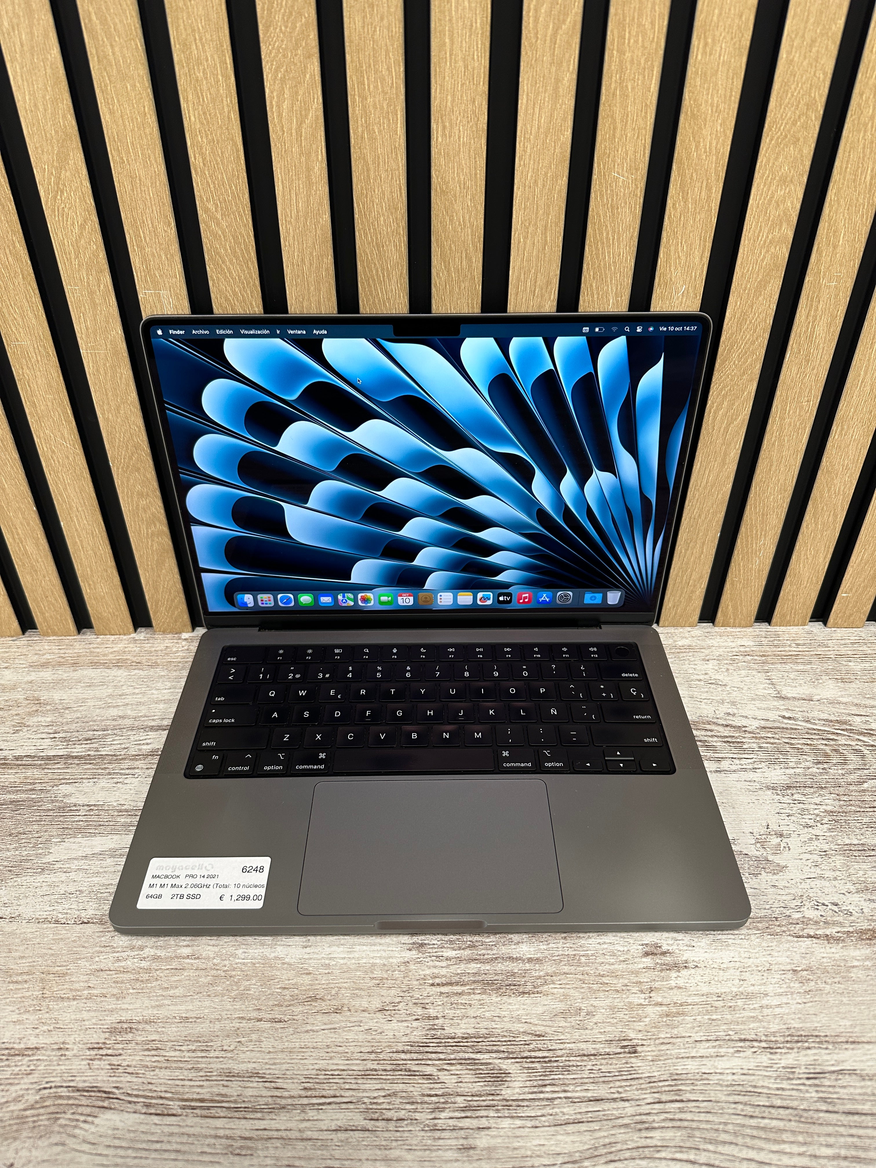 MacBook Pro 14" 2021 M1 MAX 64gb 2tb SSD