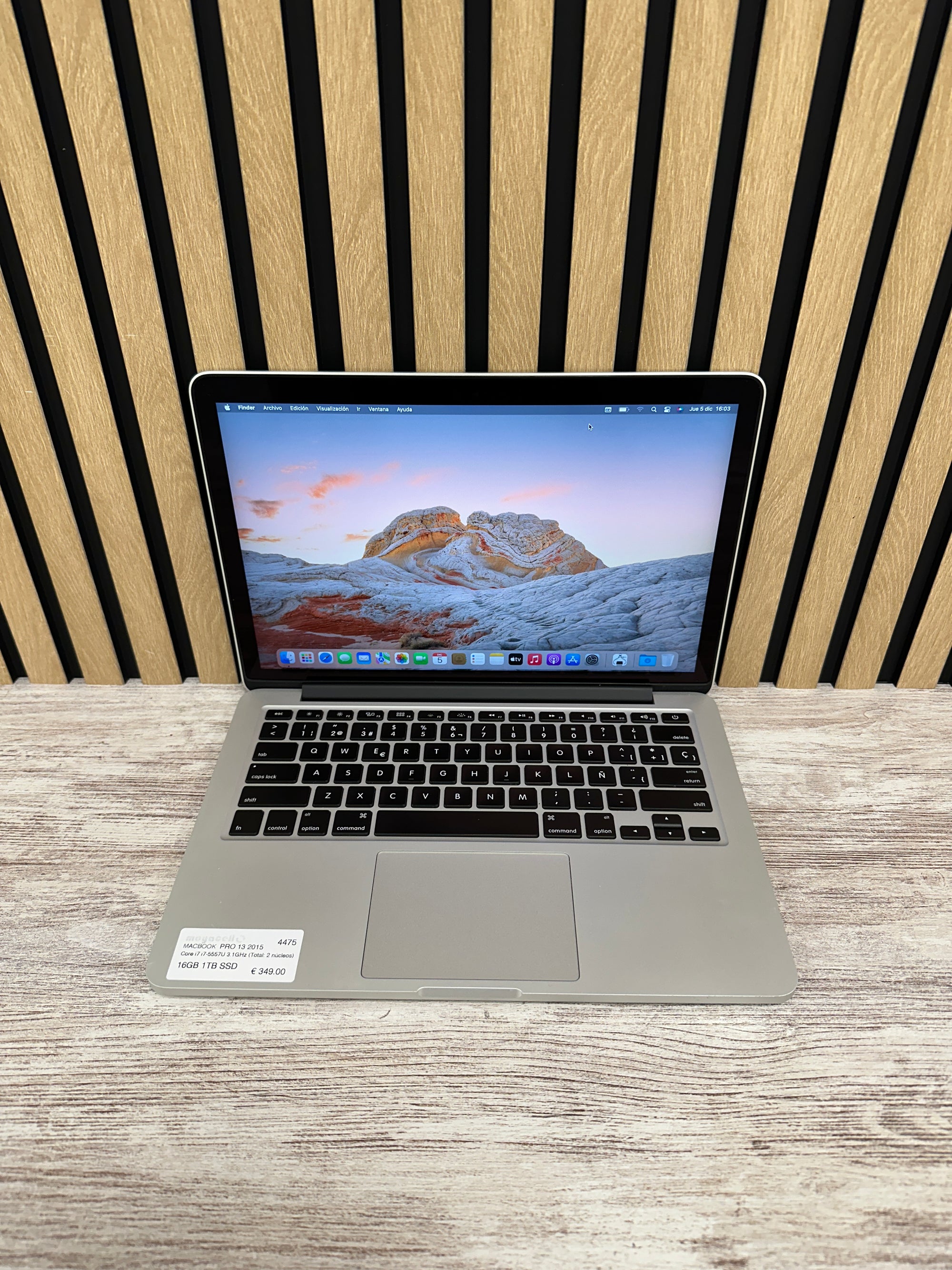 MacBook Pro 13" 2015 i7 16gb 1tb SSD