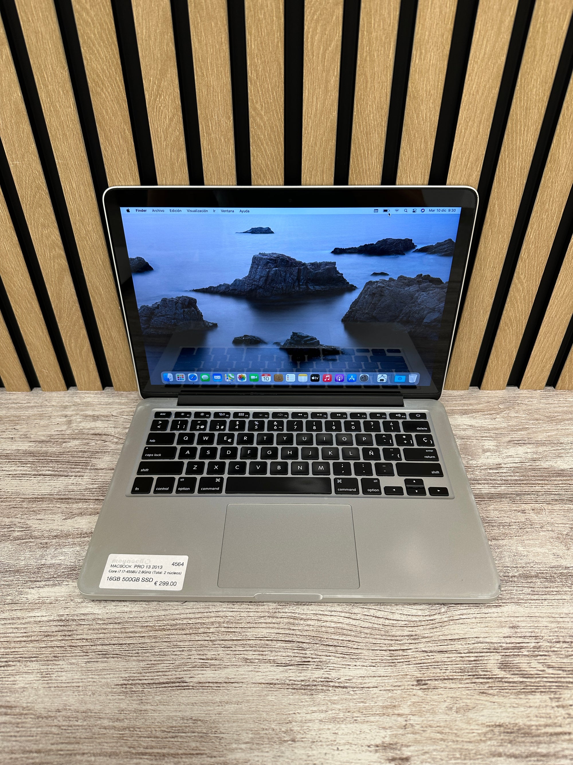 MacBook Pro 13" 2013 i7 16gb 500gb SSD