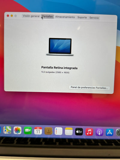 MacBook Pro 13" 2014 i5 8gb 250gb SSD