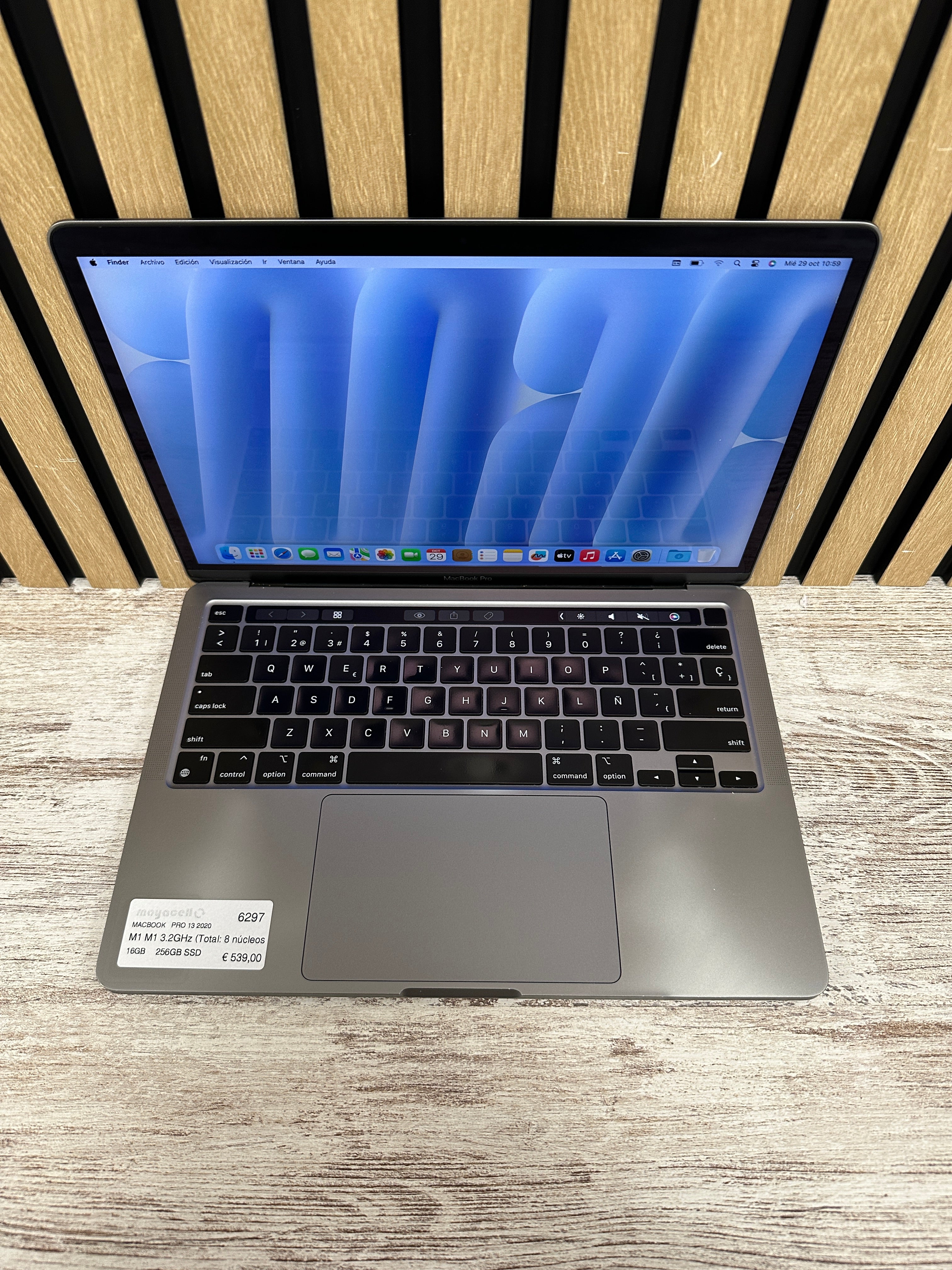 MacBook Pro 13" 2020 M1 16gb 256gb SSD