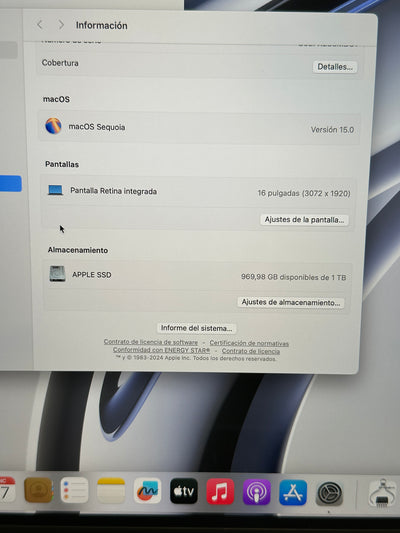 MacBook Pro 16" 2019 i9 32gb 1tb SSD