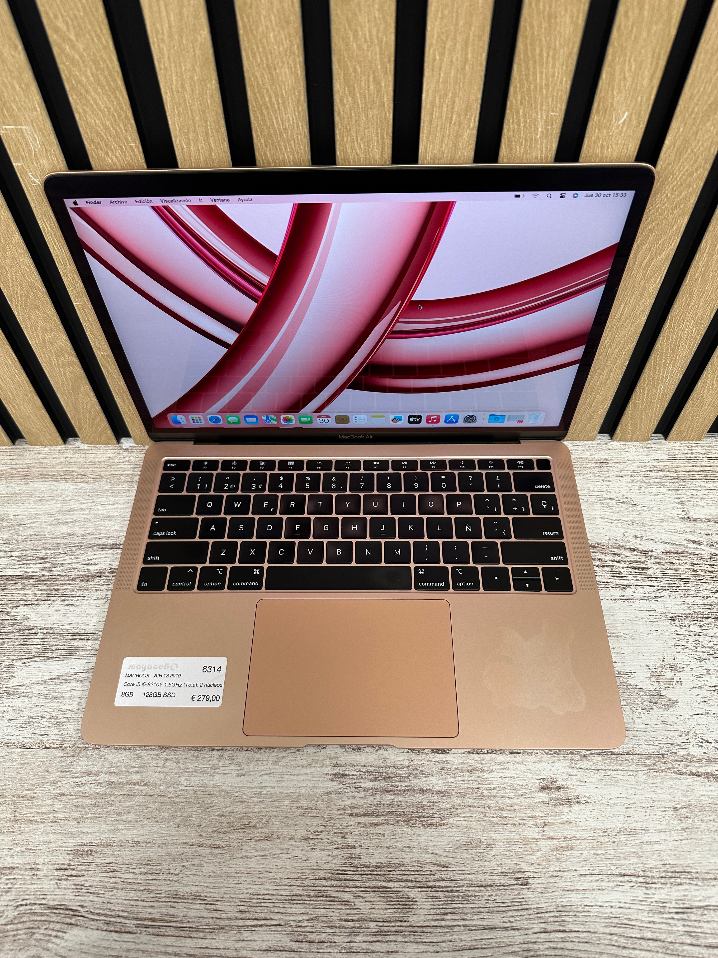 MacBook Air 13" 2019 i5 8gb 128gb SSD