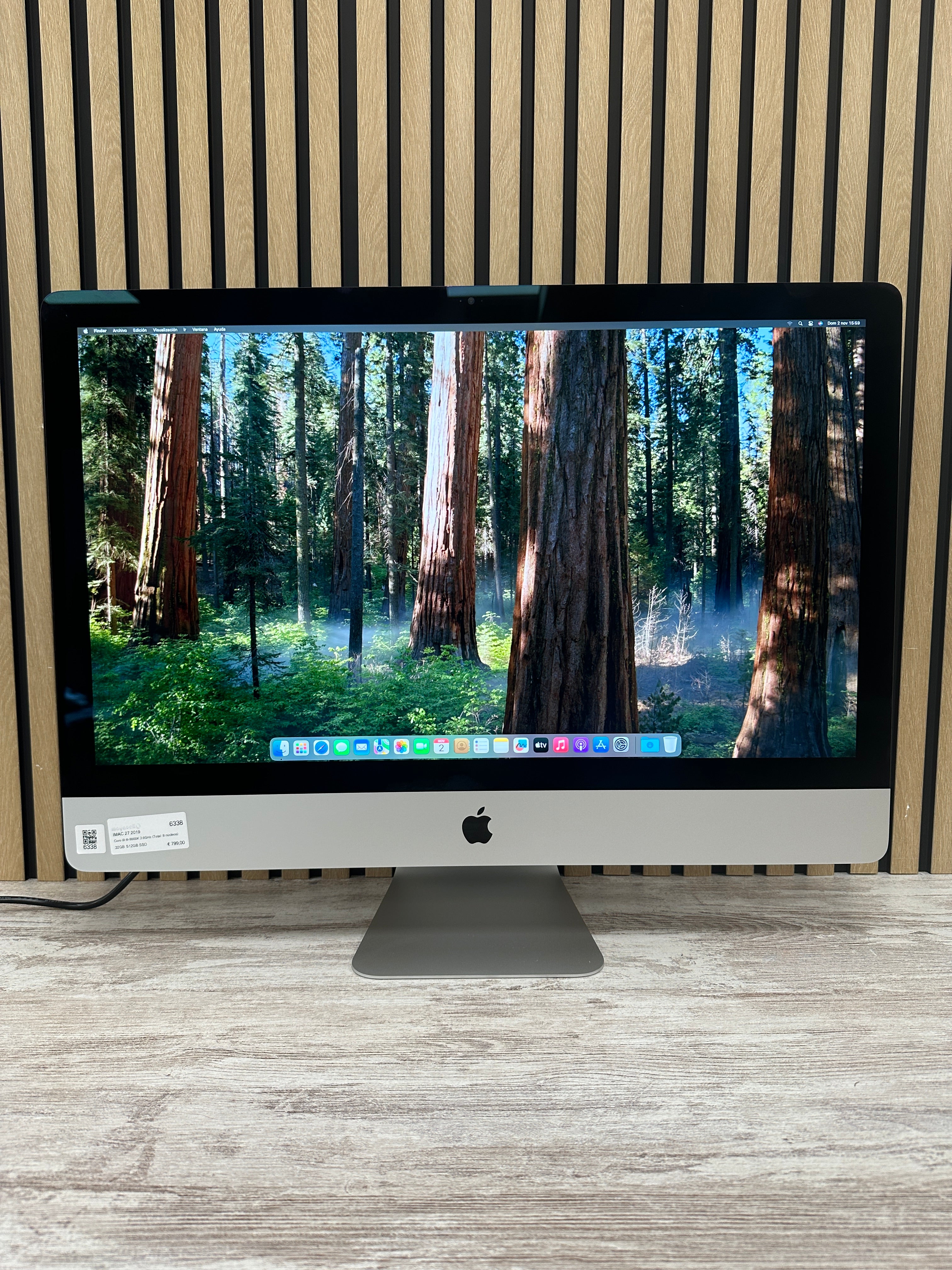 iMac 27" 2019 i9 32gb 512gb SSD