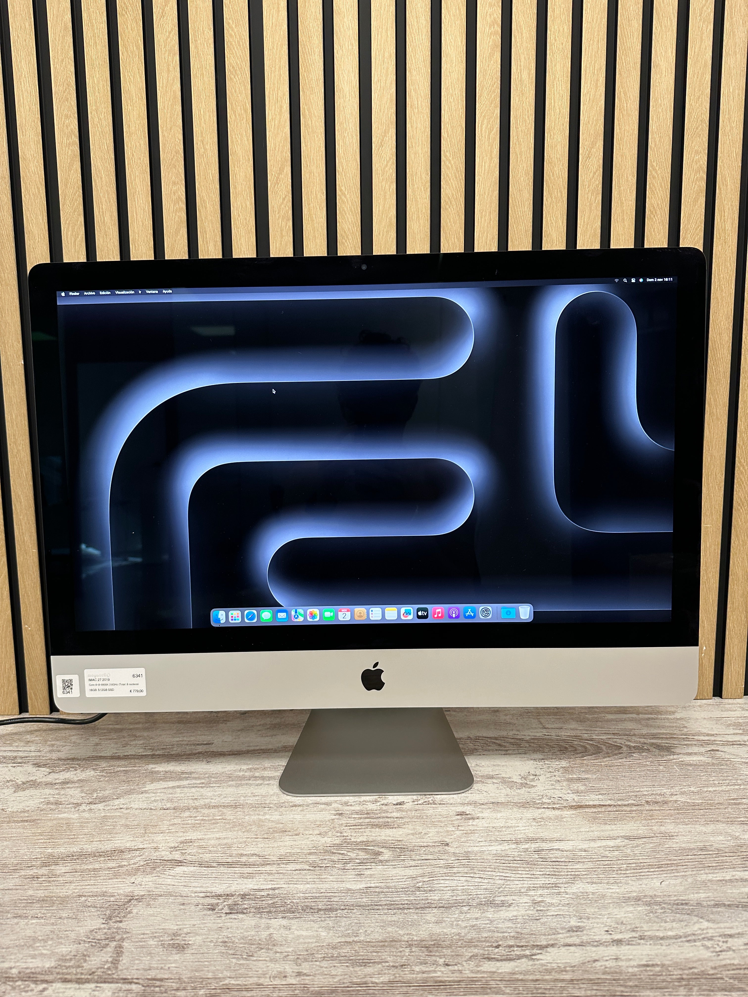 iMac 27" 2019 i9 16gb 512gb SSD