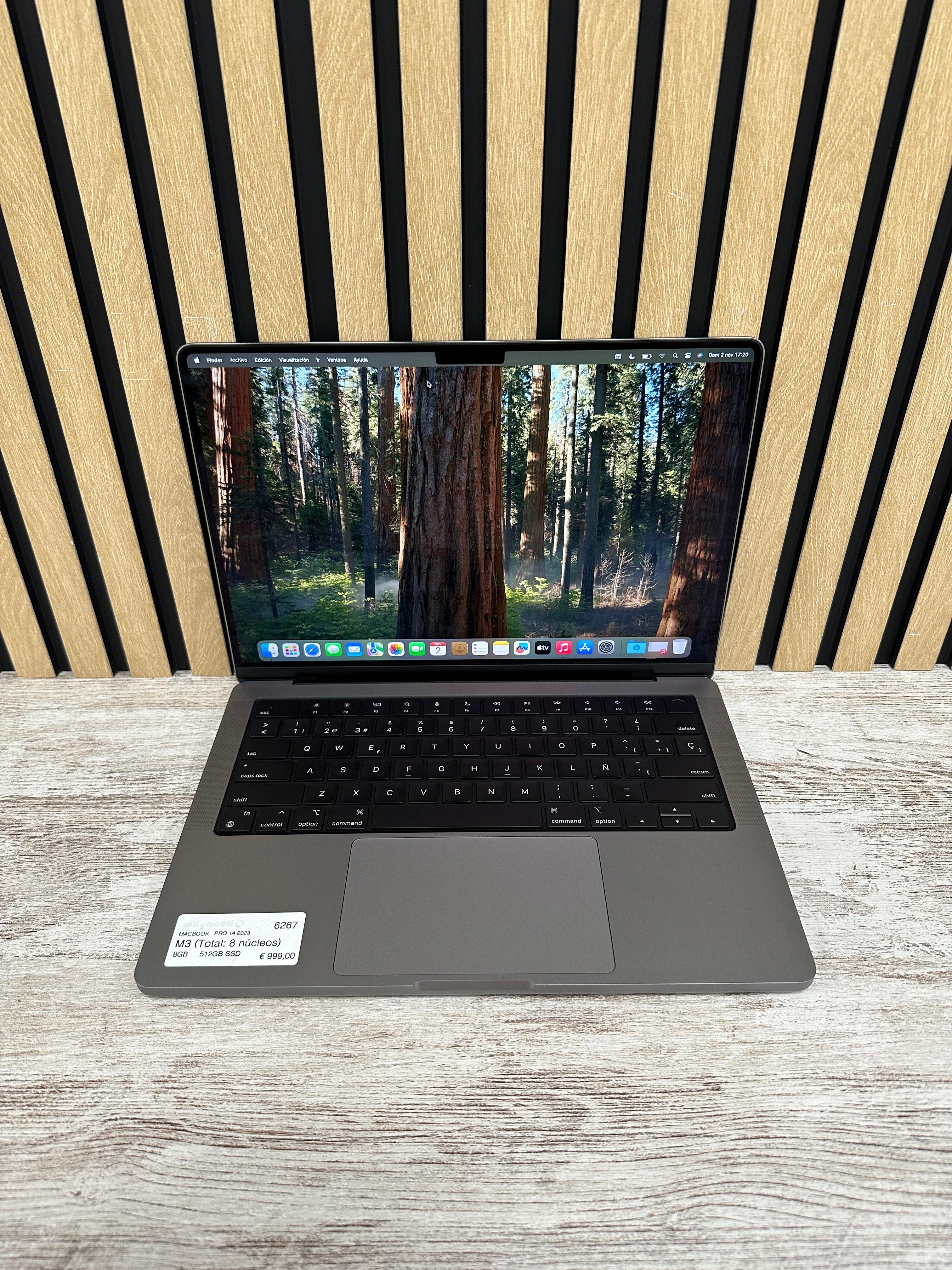 MacBook Pro 14" 2023 M3 8gb 512gb SSD