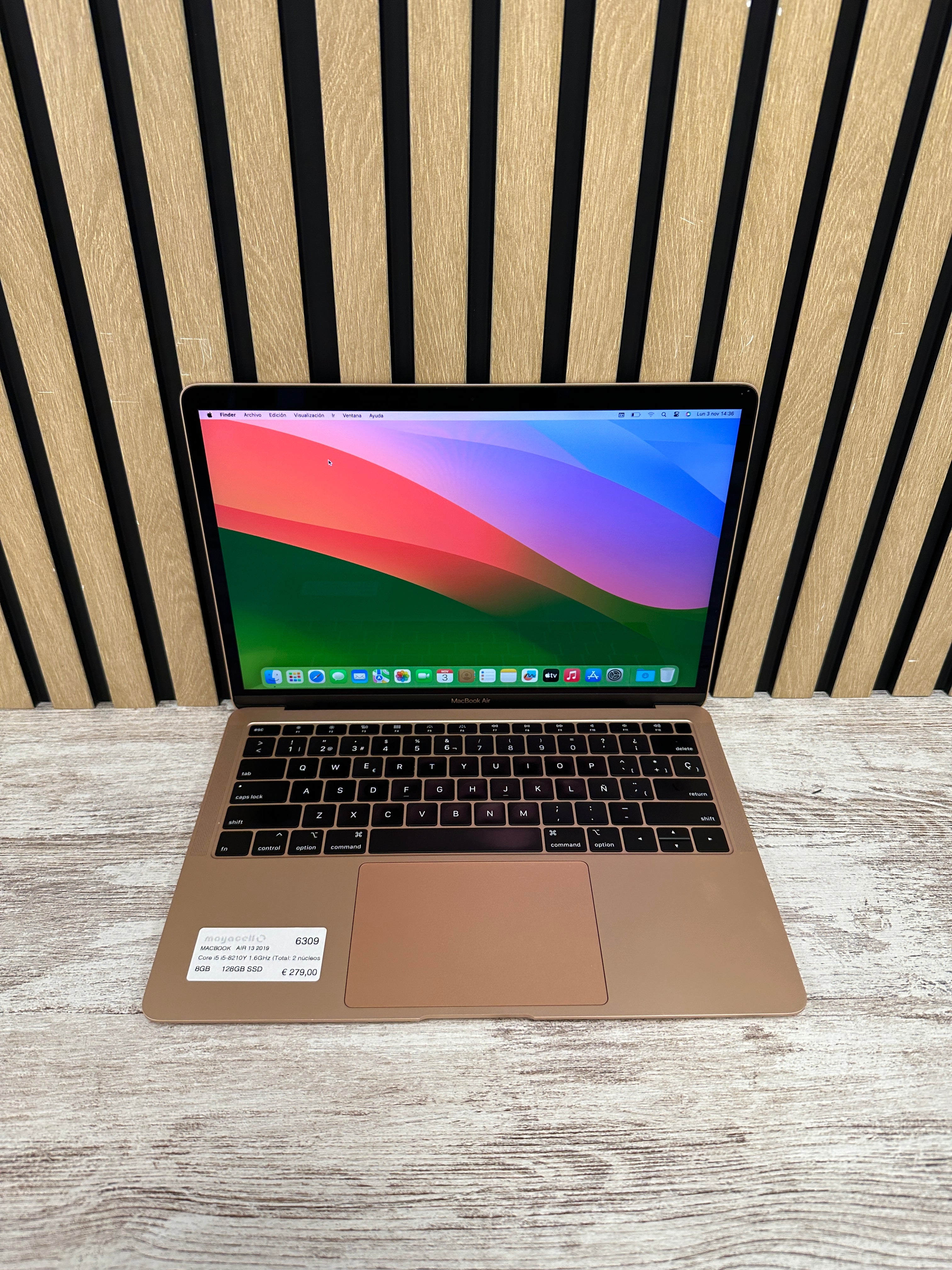 MacBook Air 13" 2019 i5 8gb 128gb SSD