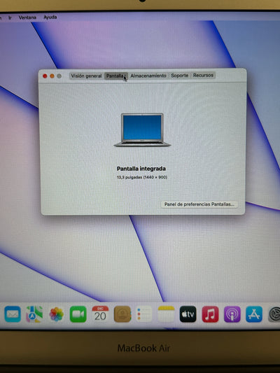 MacBook Air 13" 2017 i5 8gb 128gb SSD