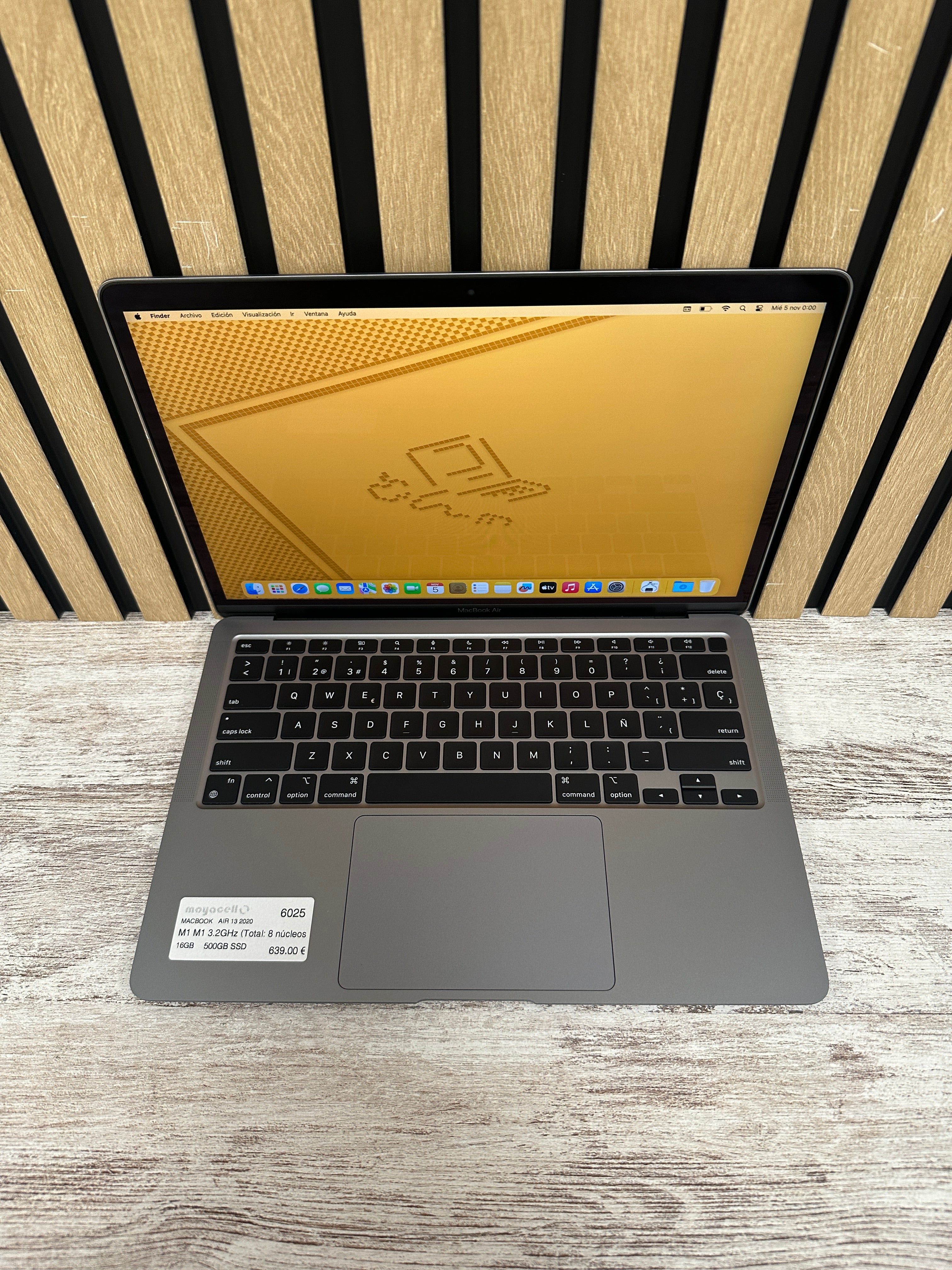 MacBook Air 13" 2020 M1 16gb 500gb SSD