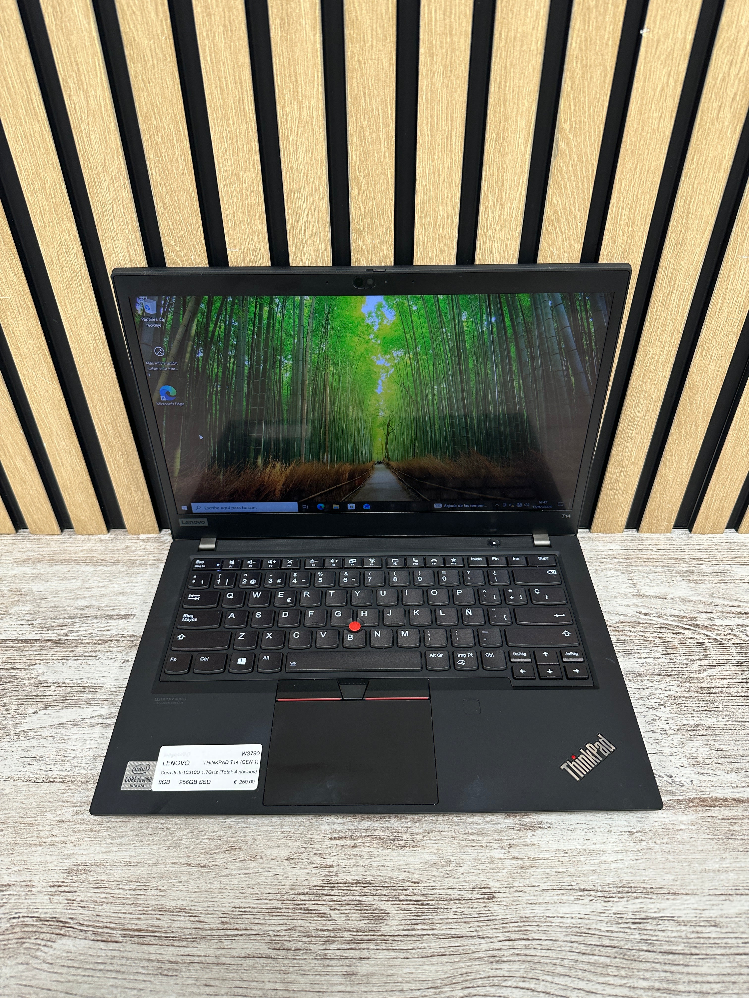 LENOVO THINKPAD T14 (GEN 1) i5 8GB 256GB SSD 14" - Moyacell