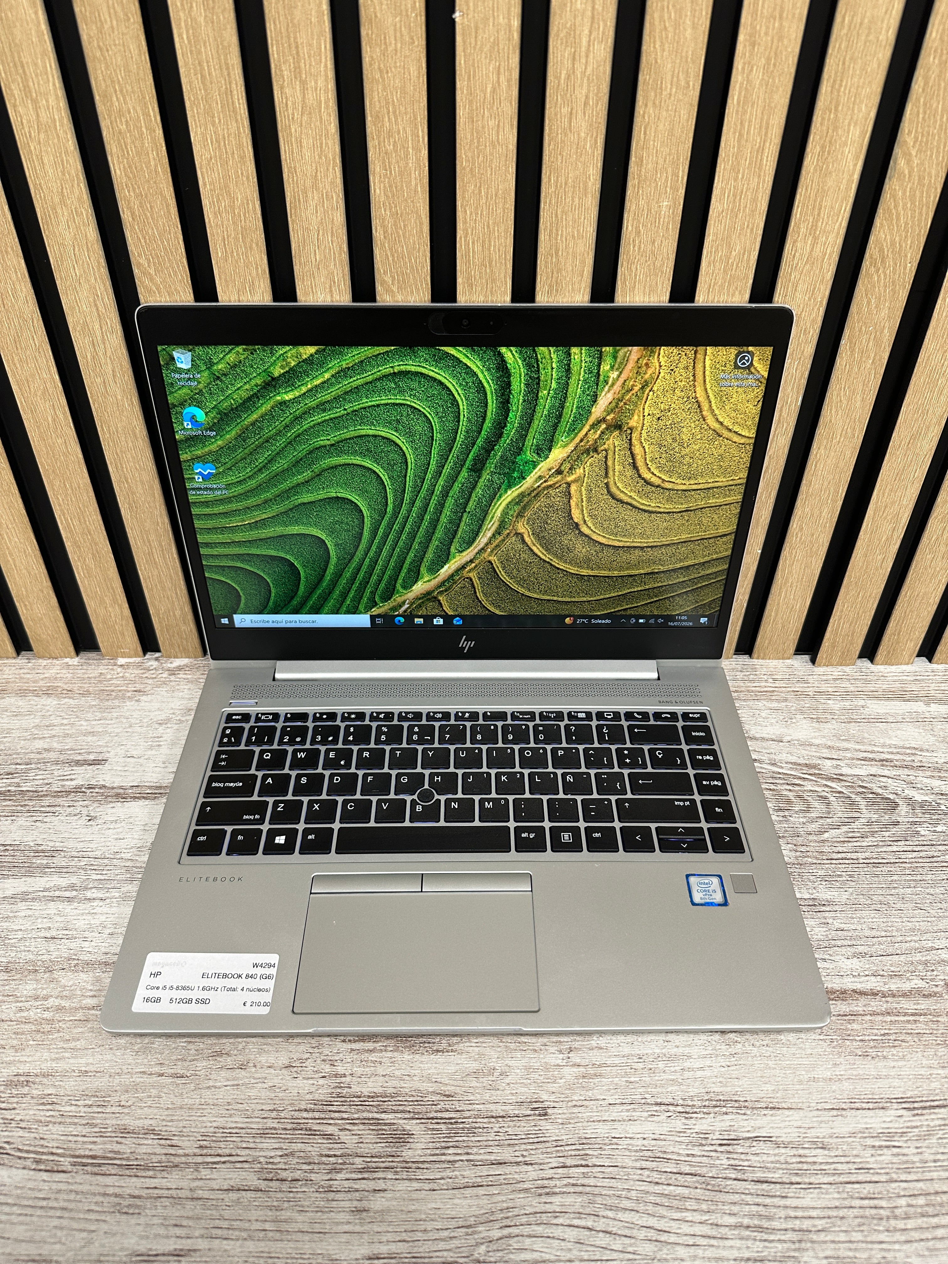 HP ELITEBOOK 840 (G6) i5 16GB 512GB SSD 14" - Moyacell