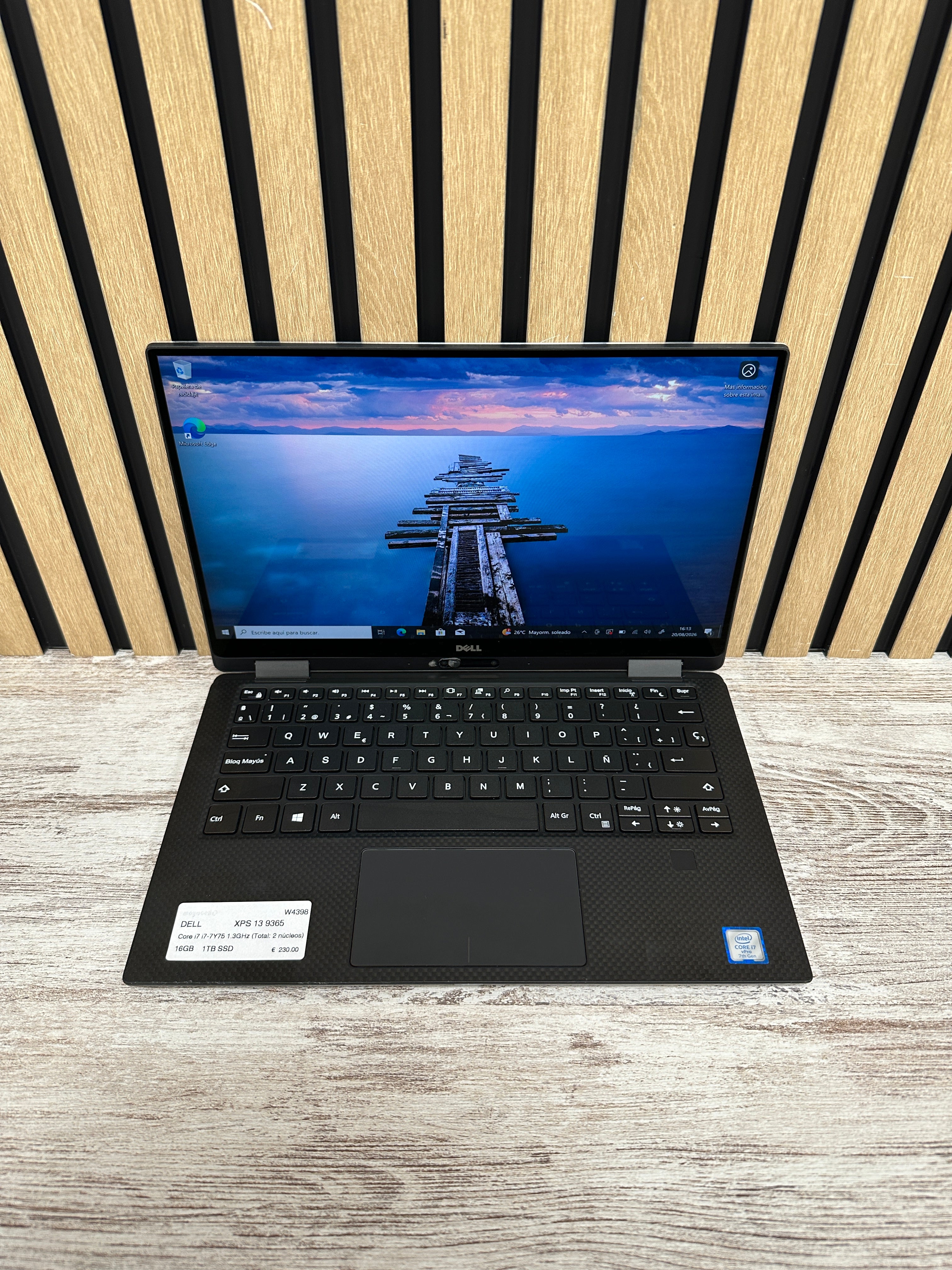DELL XPS 13 9365 i7 16GB 1TB SSD 13.3" - Moyacell