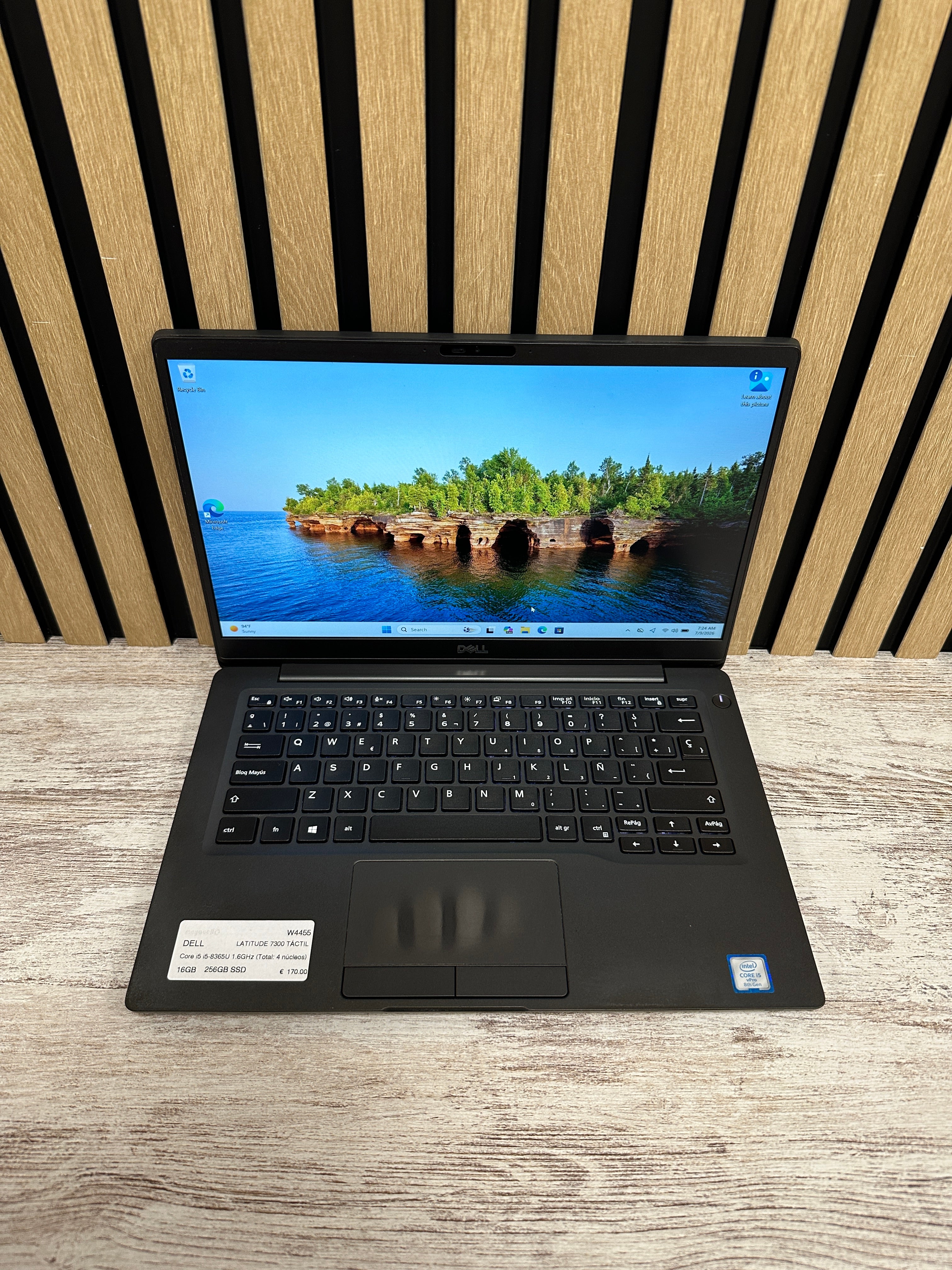 DELL LATITUDE 7300 TÁCTIL i5 16GB 256GB SSD 13.3