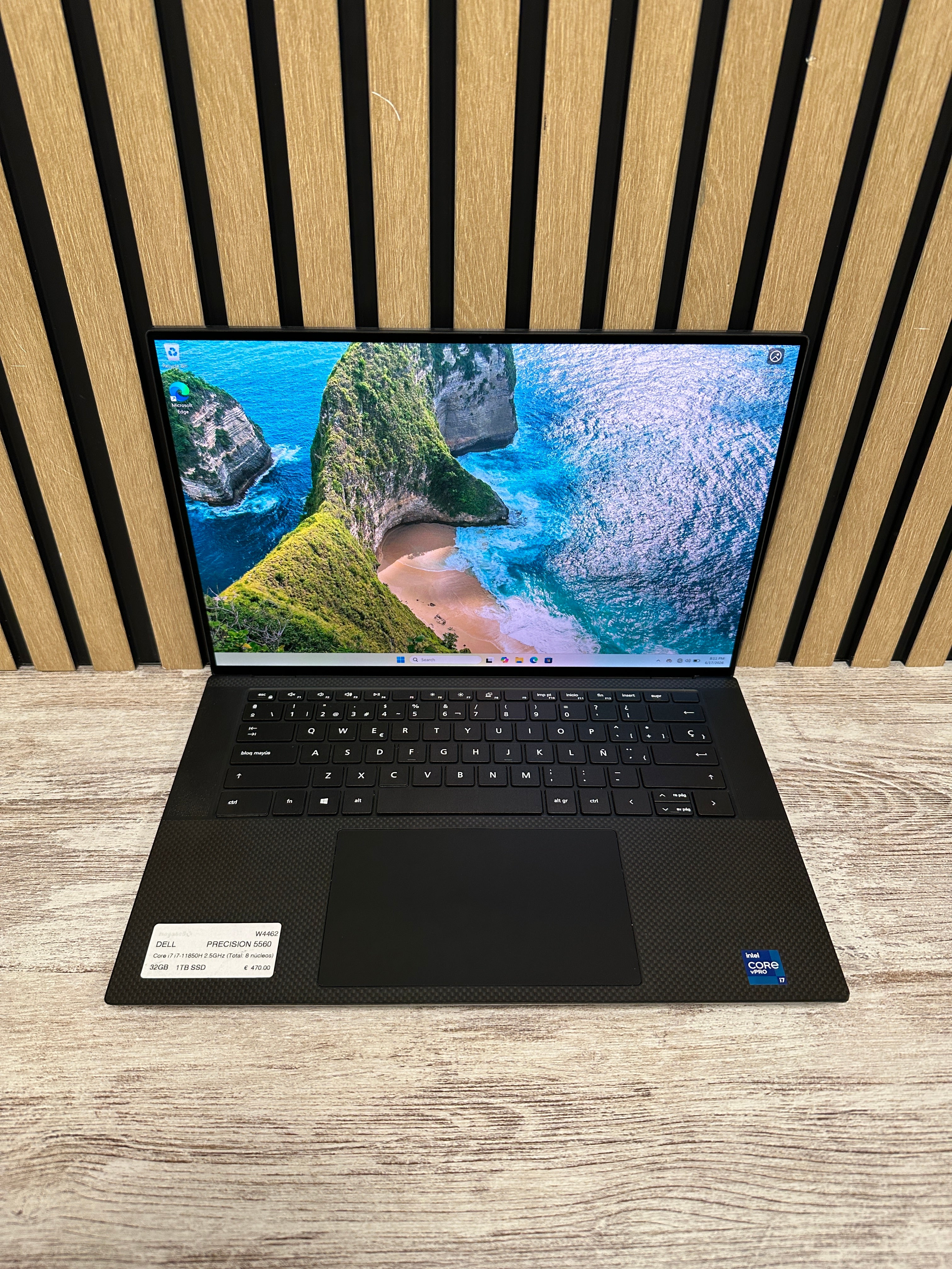 DELL PRECISION 5560 i7 32GB 1TB SSD 15.6" - Moyacell