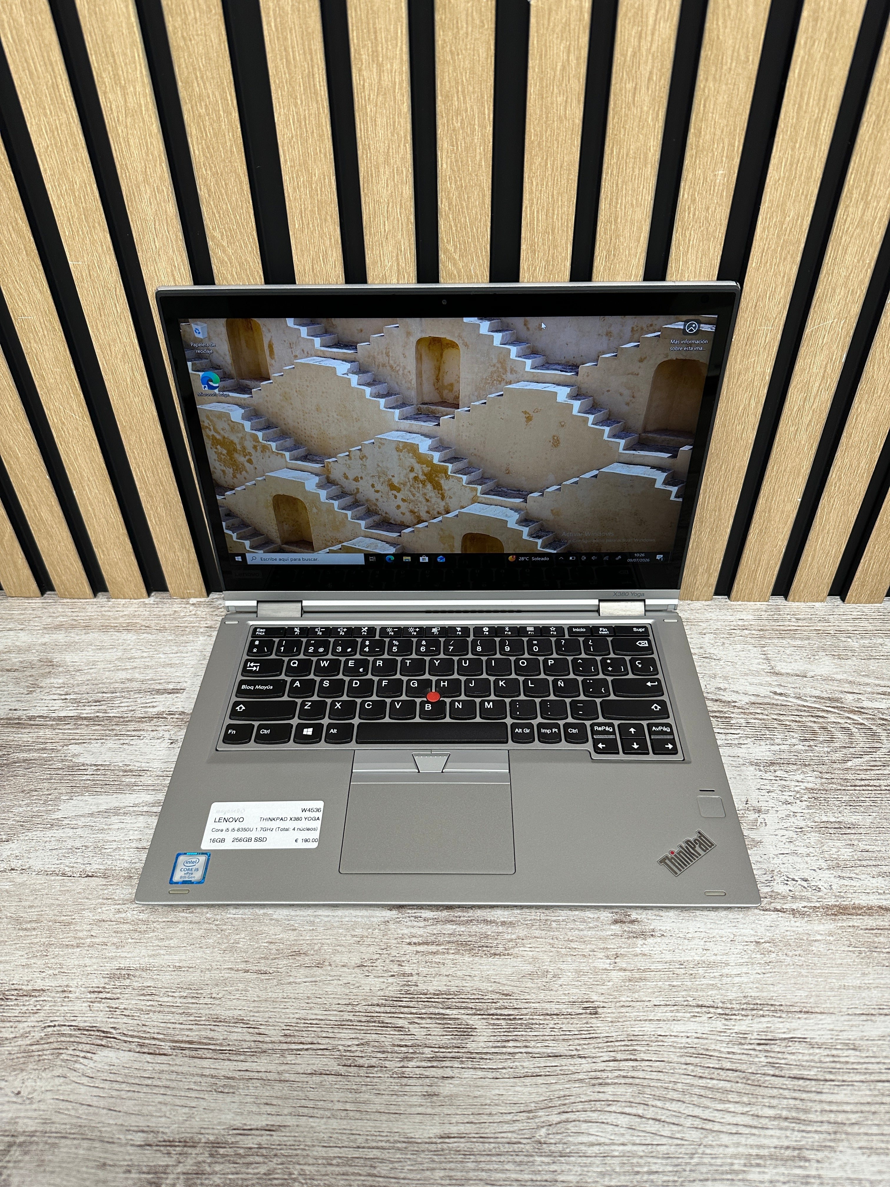 LENOVO THINKPAD X380 YOGA i5 16GB 256GB SSD 13.3" - Moyacell
