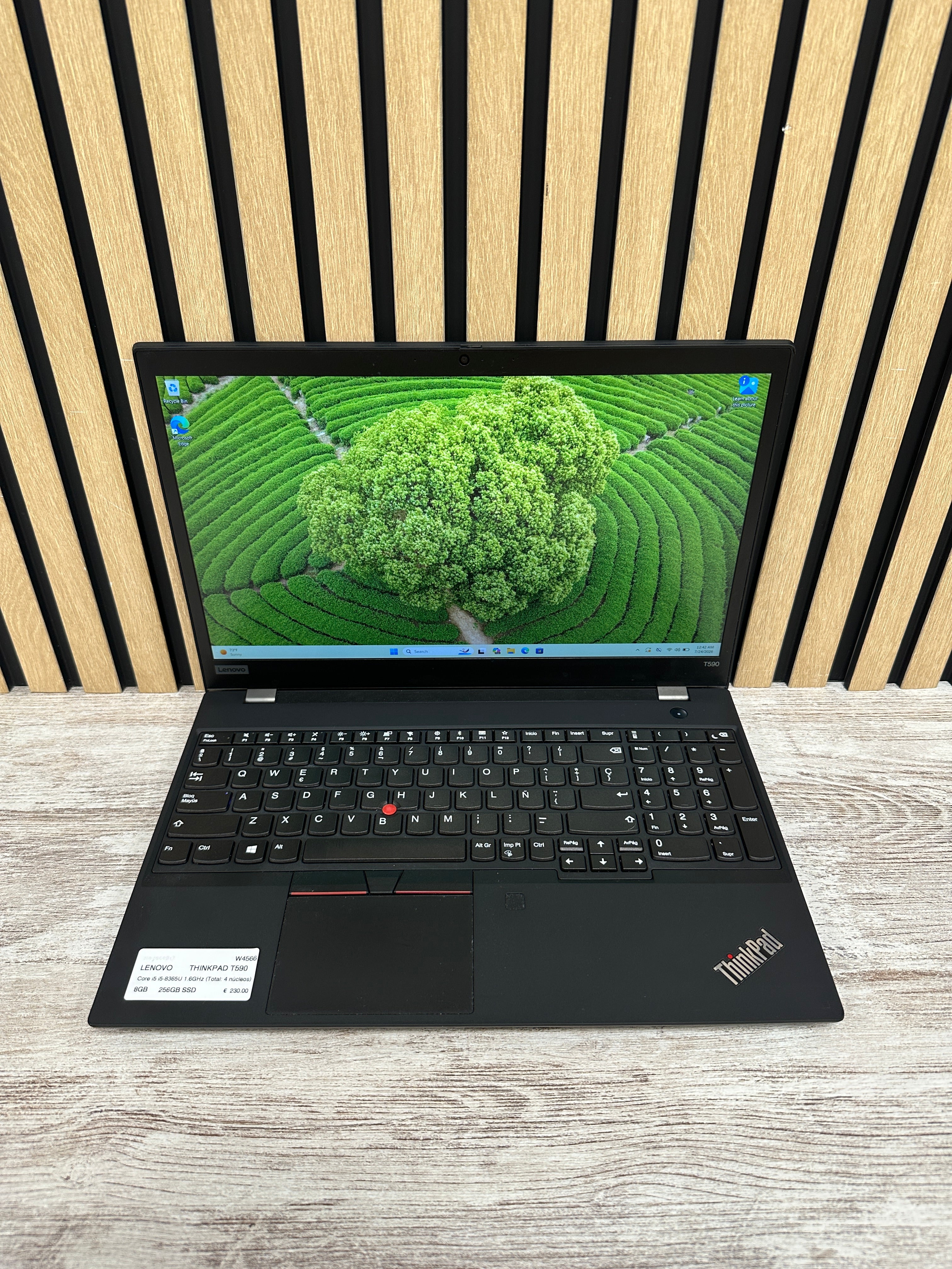 LENOVO THINKPAD T590 i5 8GB 256GB SSD 15.6" - Moyacell
