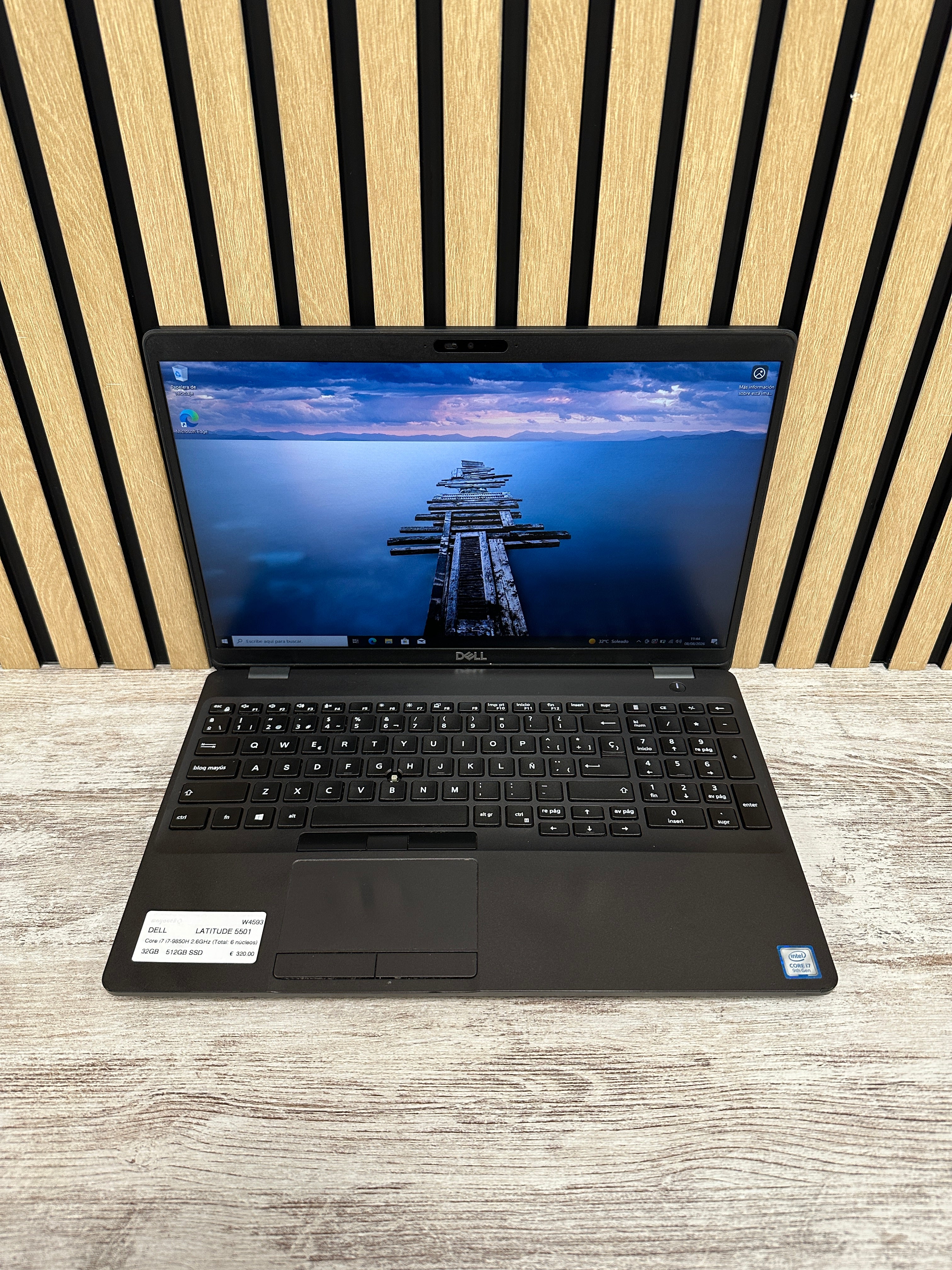 DELL LATITUDE 5501 i7 32GB 512GB SSD 15.6" - Moyacell