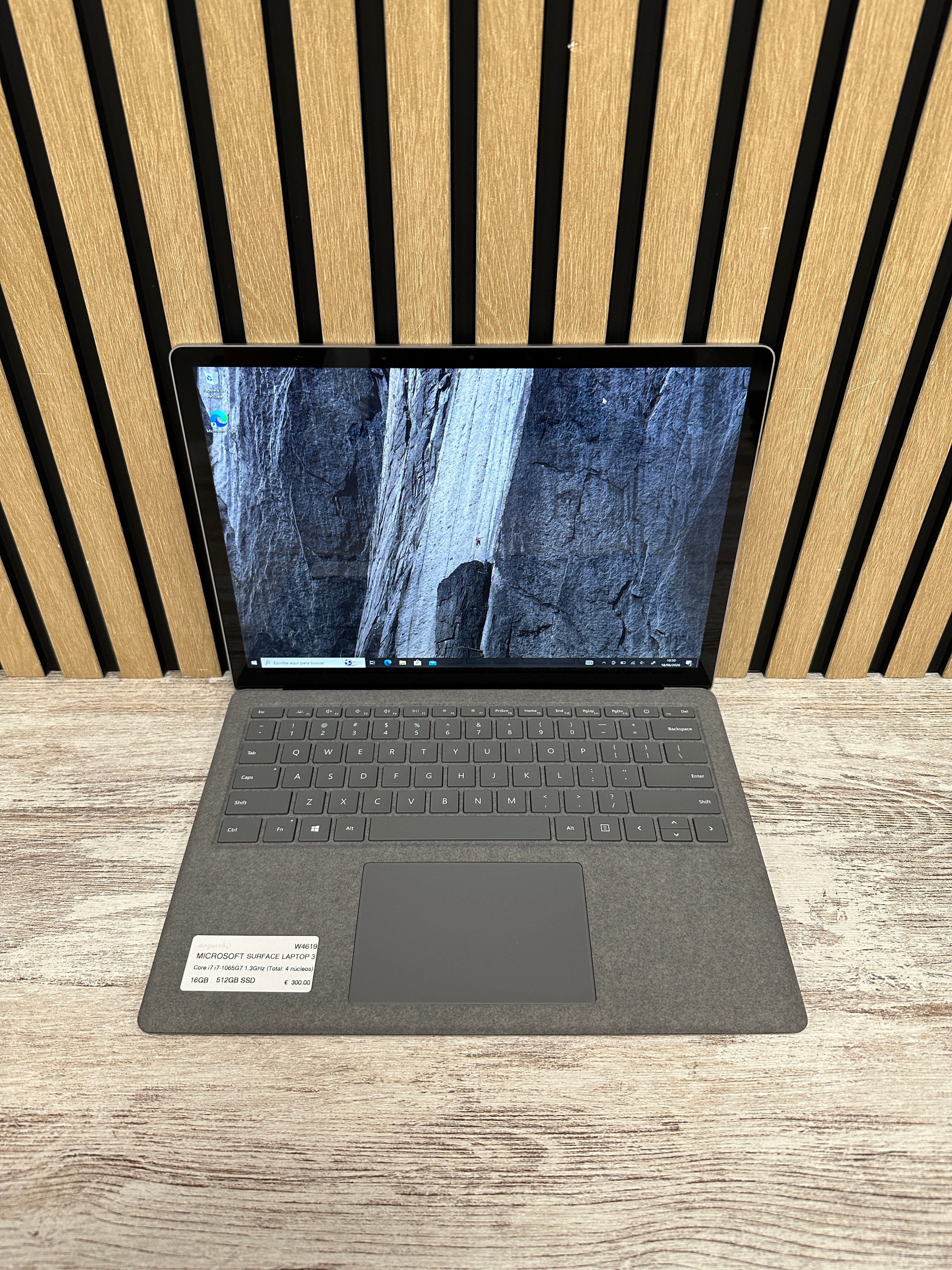 MICROSOFT SURFACE LAPTOP 3 Core i7 i7-1065G7 1.3GHz (Total: 4 núcleos) 16GB 512GB SSD 13.5"