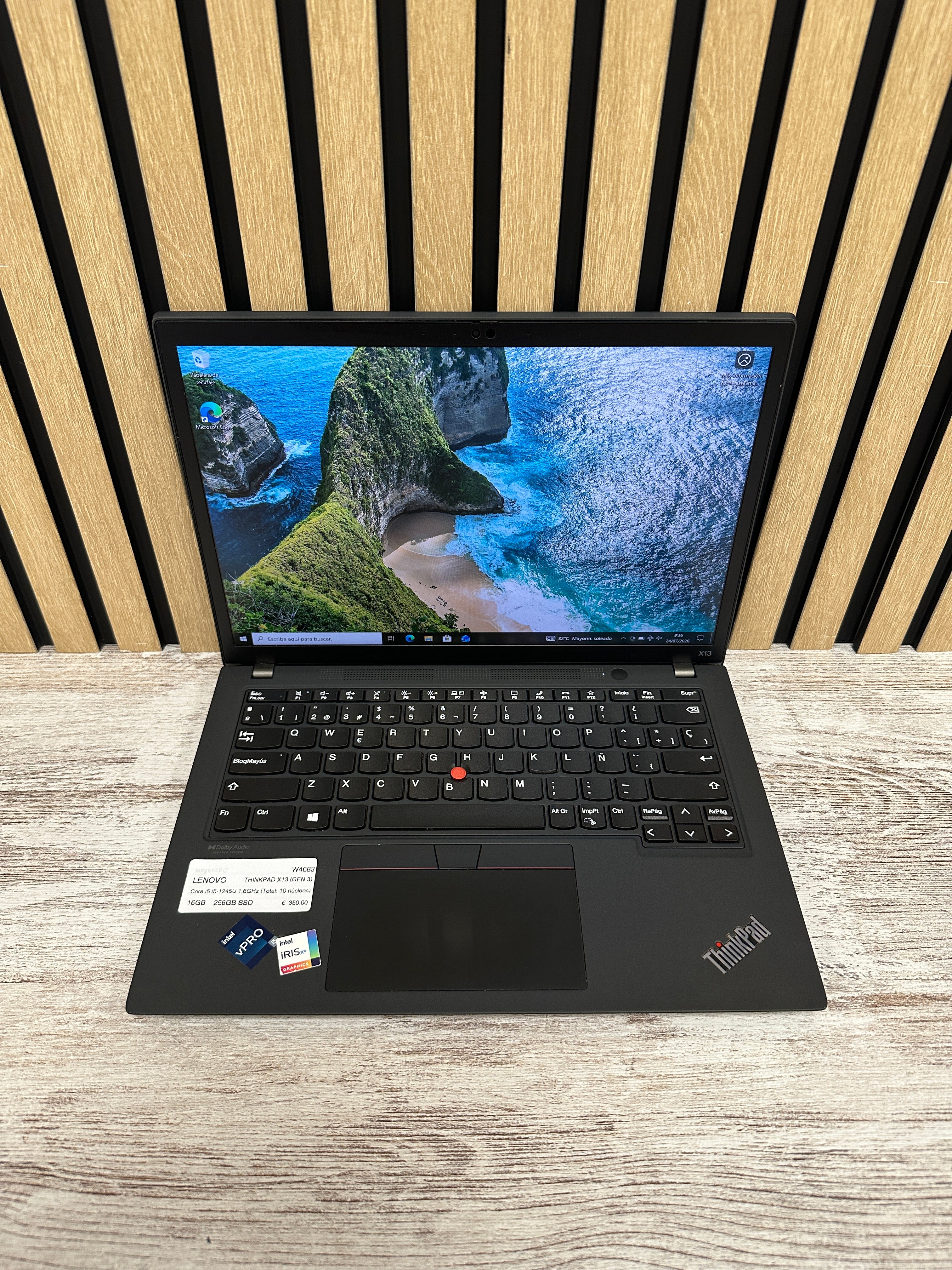 LENOVO THINKPAD X13 (GEN 3) i5 16GB 256GB SSD 13.3" - Moyacell