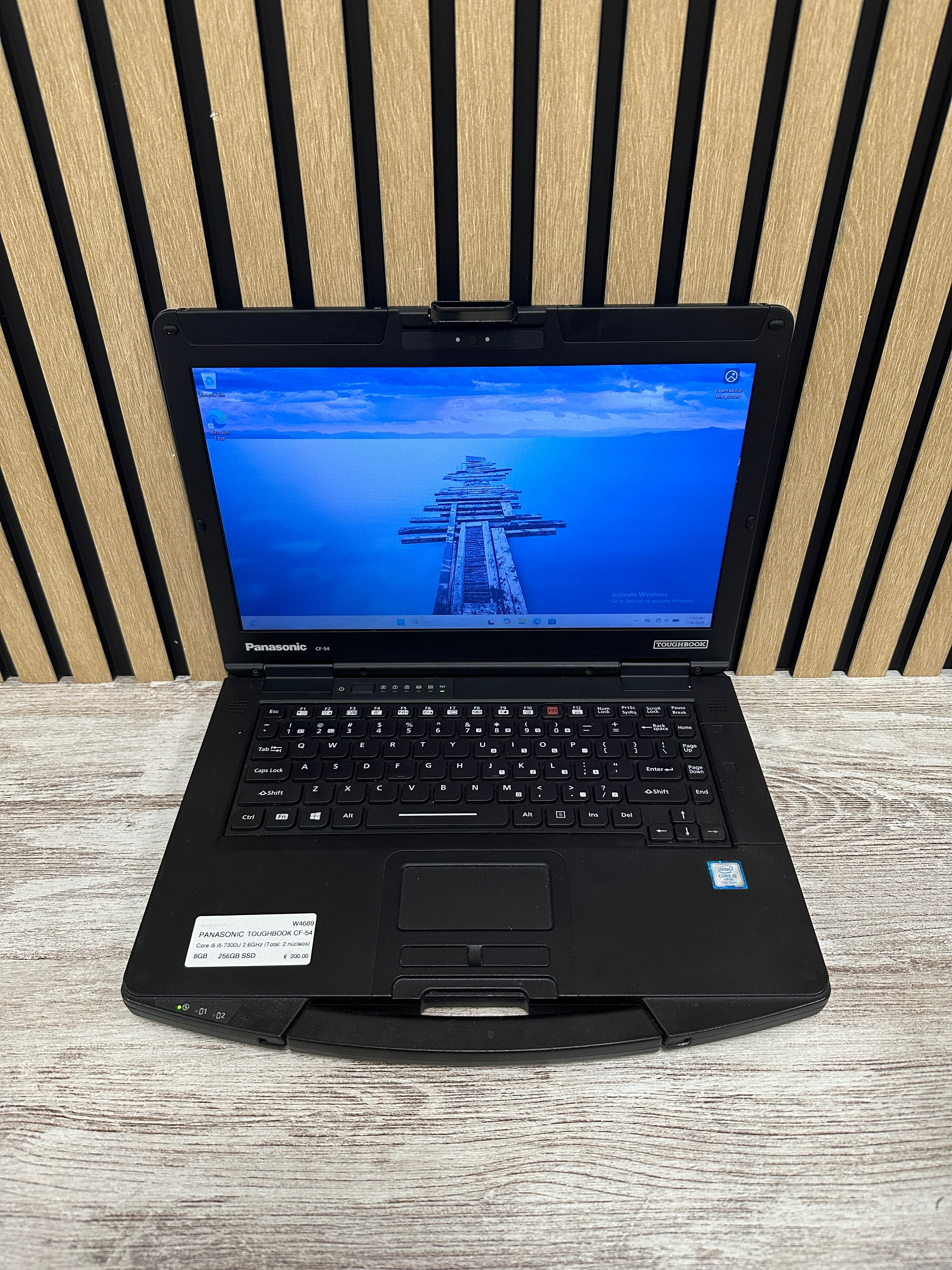 PANASONIC TOUGHBOOK CF-54 i5 8GB 256GB SSD 14" - Moyacell