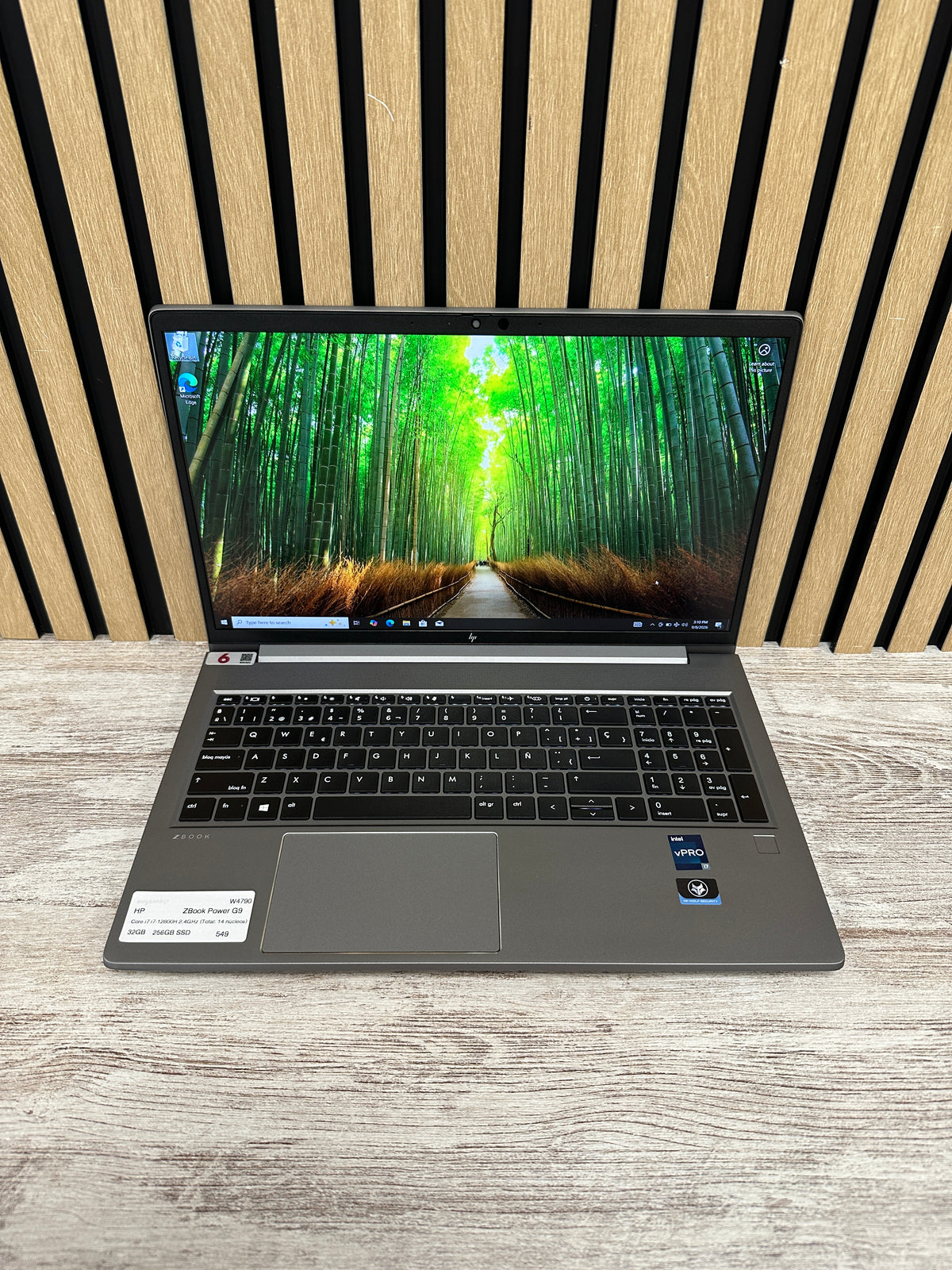 HP ZBook Power G9 i7 32GB 256GB SSD 15.6" - Moyacell