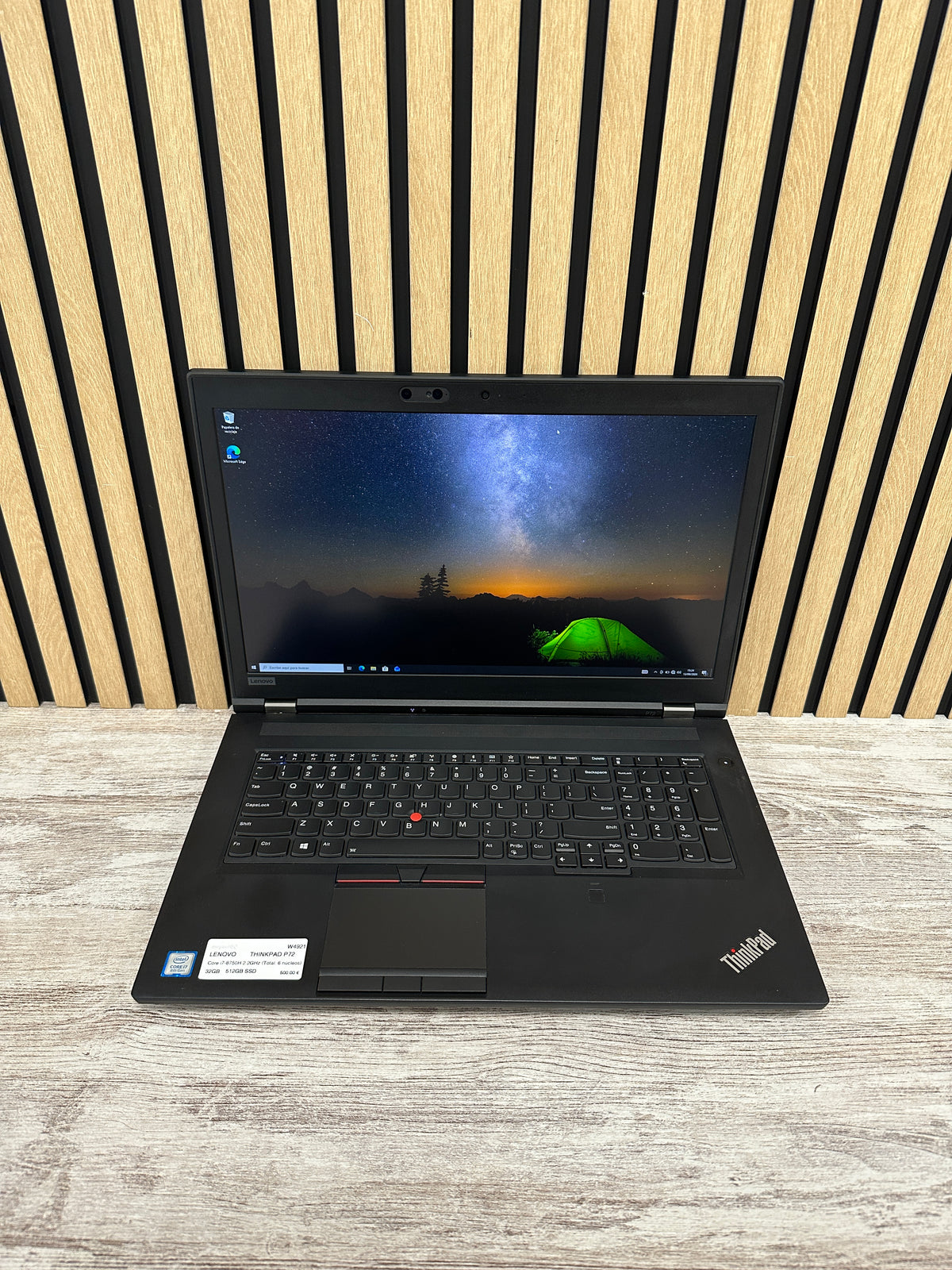 LENOVO THINKPAD P72 i7 32GB 512GB SSD 17.3" - Moyacell