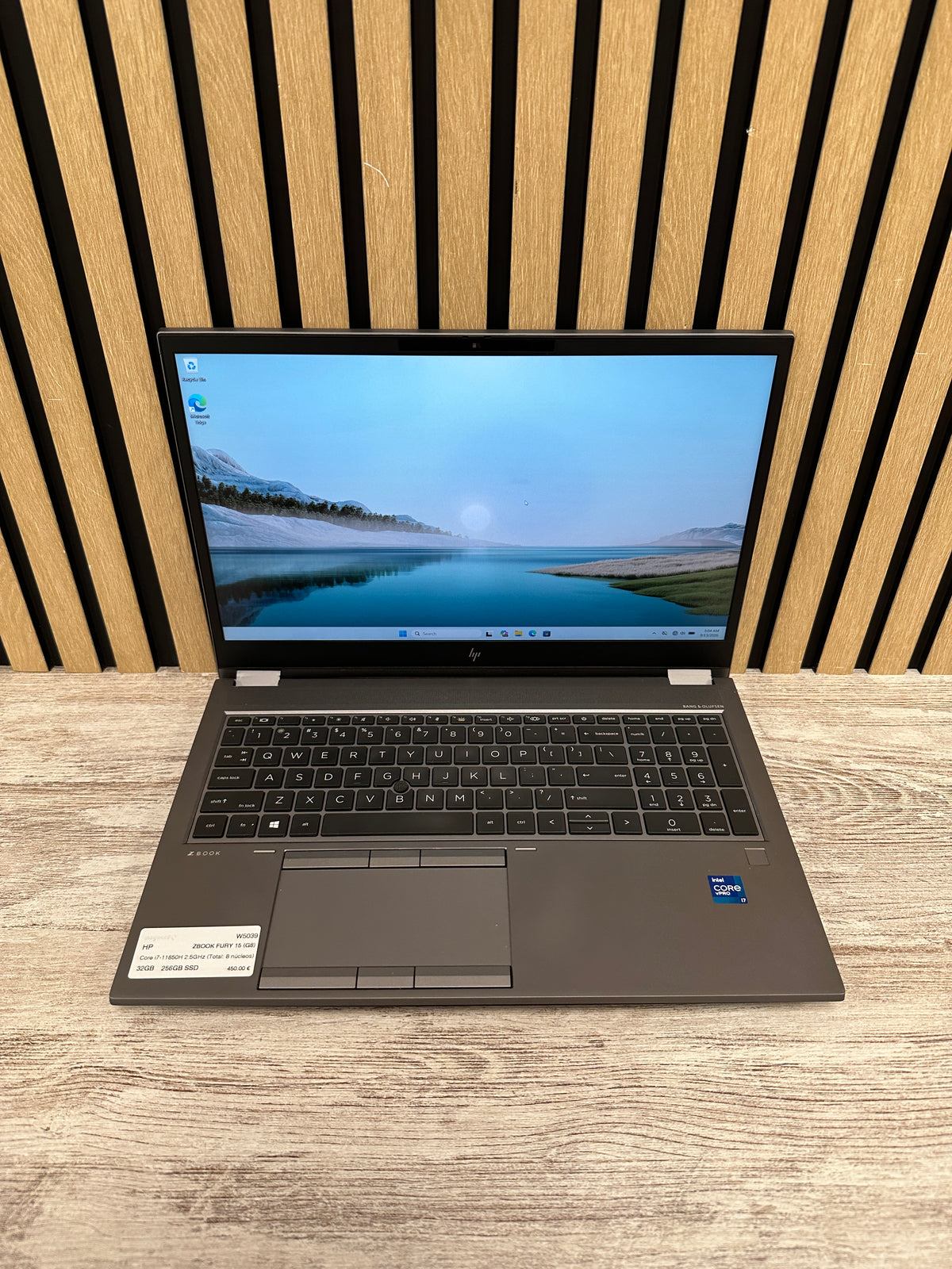 HP ZBOOK FURY 15 (G8) i7 32GB 512GB SSD 15.6" - Moyacell
