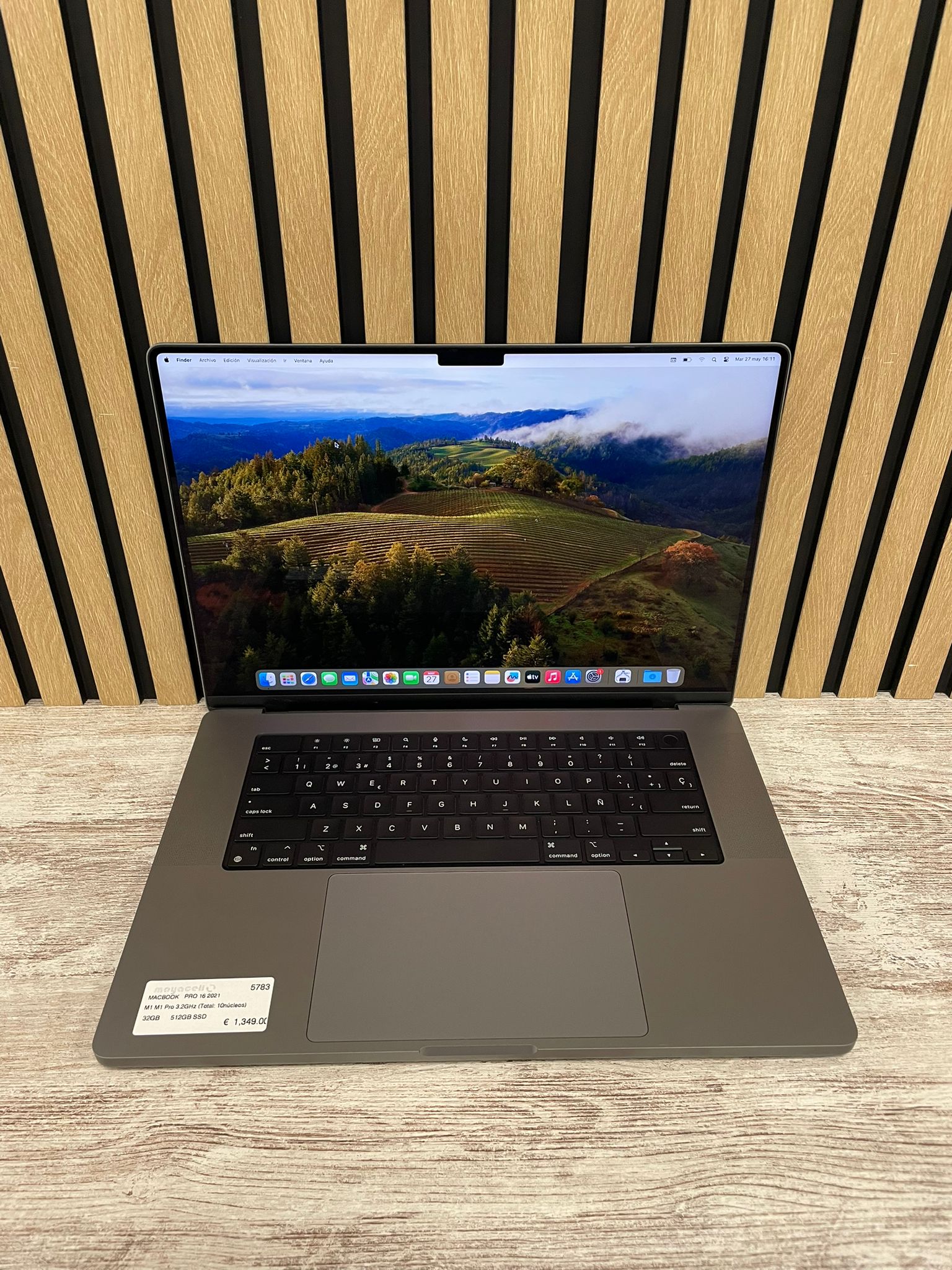MacBook Pro 16" 2021 M1 PRO 32GB 512GB SSD