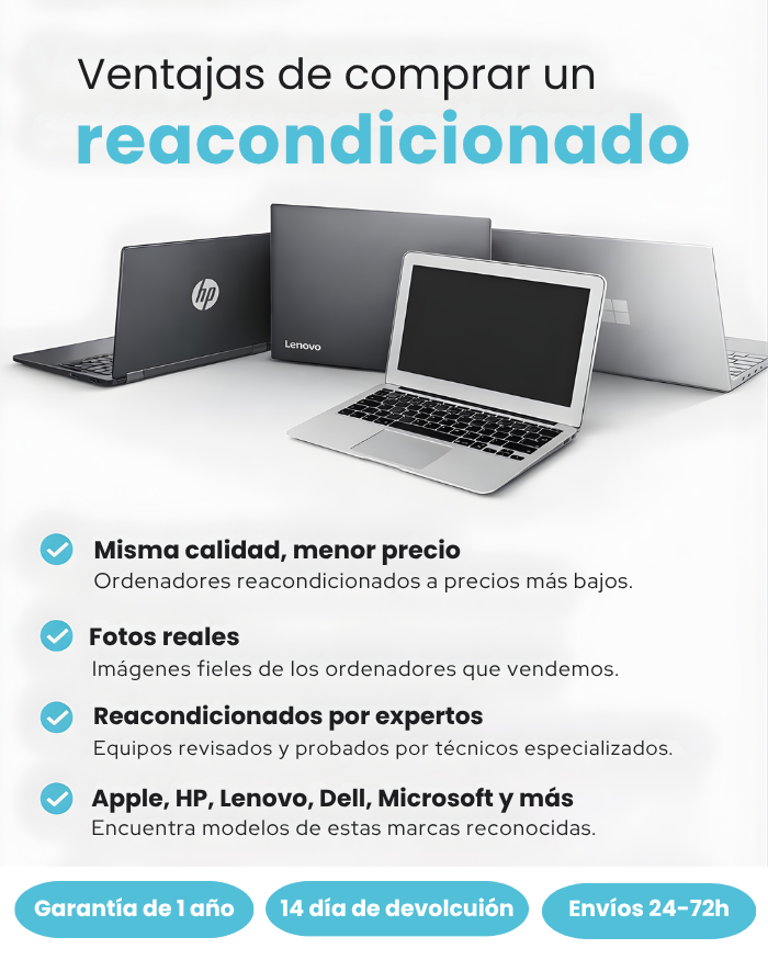 ventajas ordenadores reacondicionados